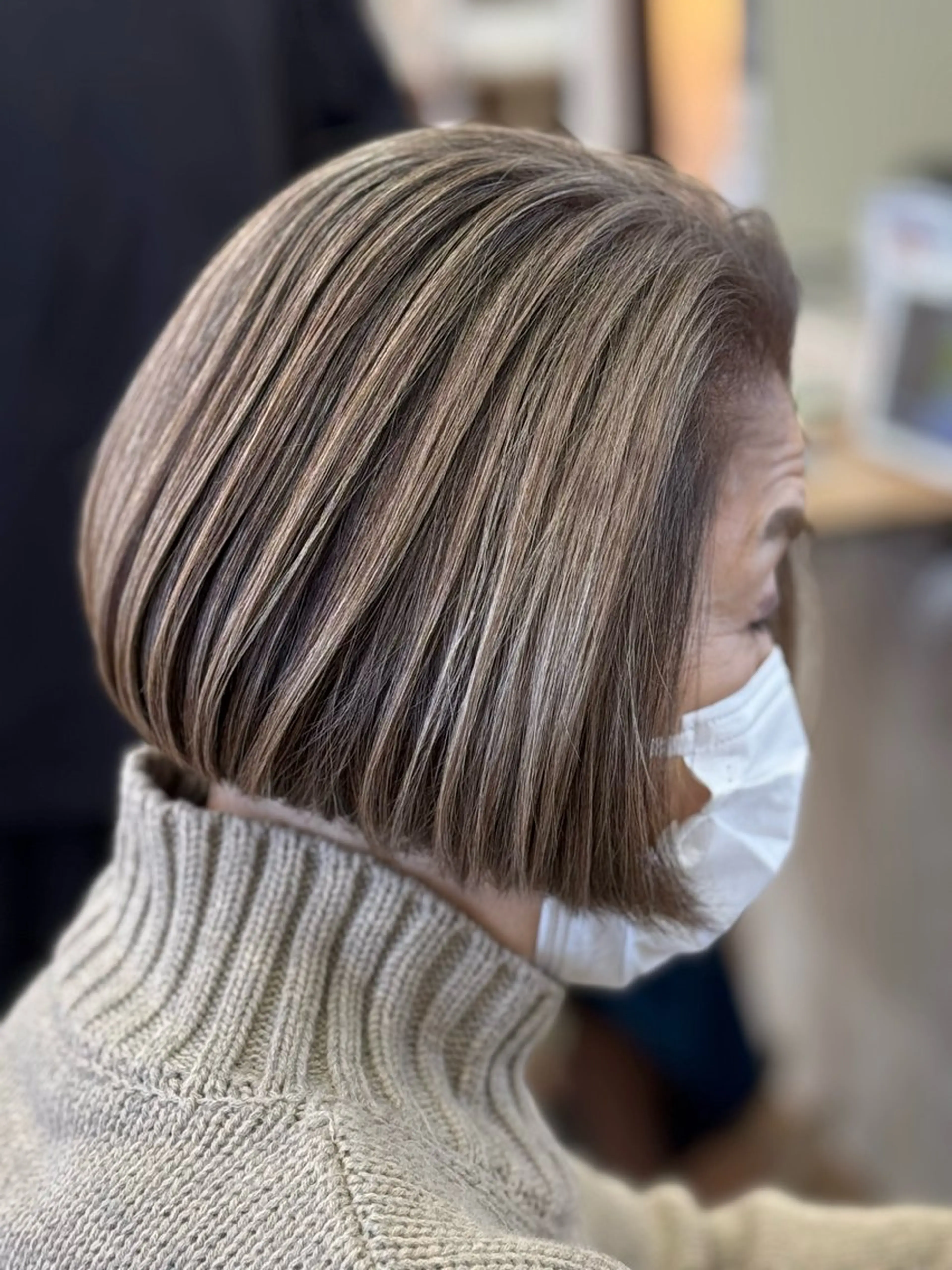 🍃全体染め🍃(白髪染め)の写真