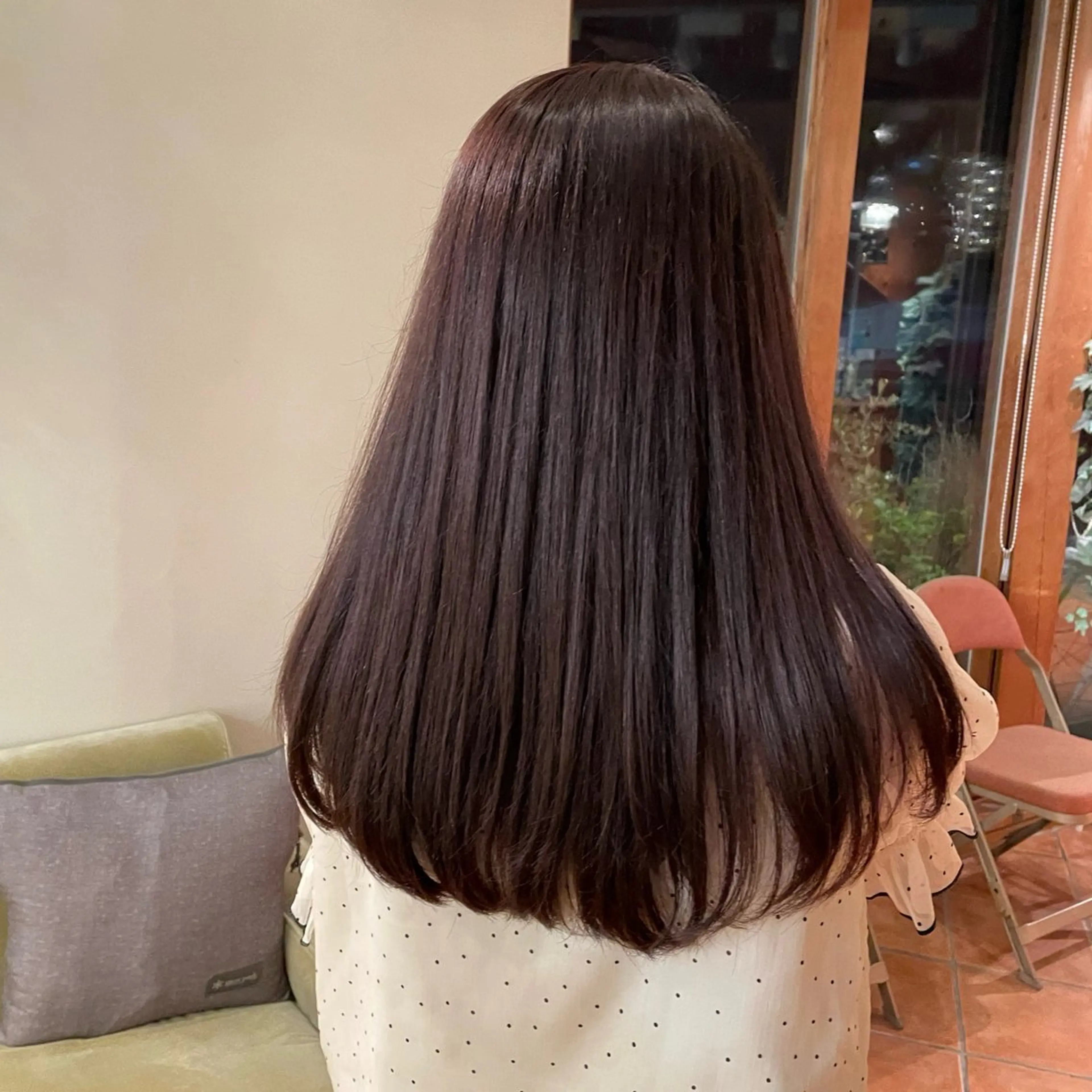 ロング カラー 奥村 紗季のヘアスタイル