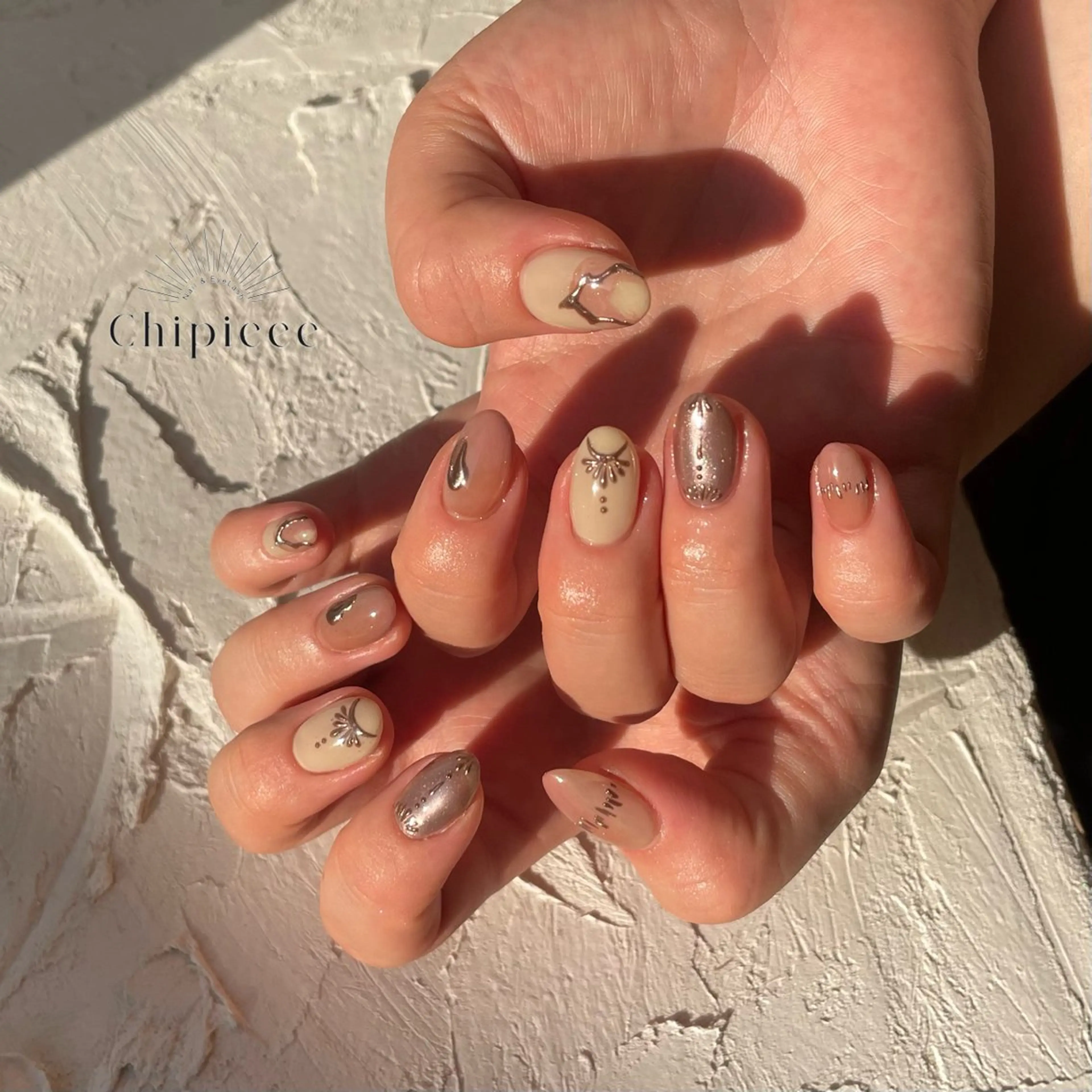 ネイル ハンドネイル chipieee kannaのネイルデザイン