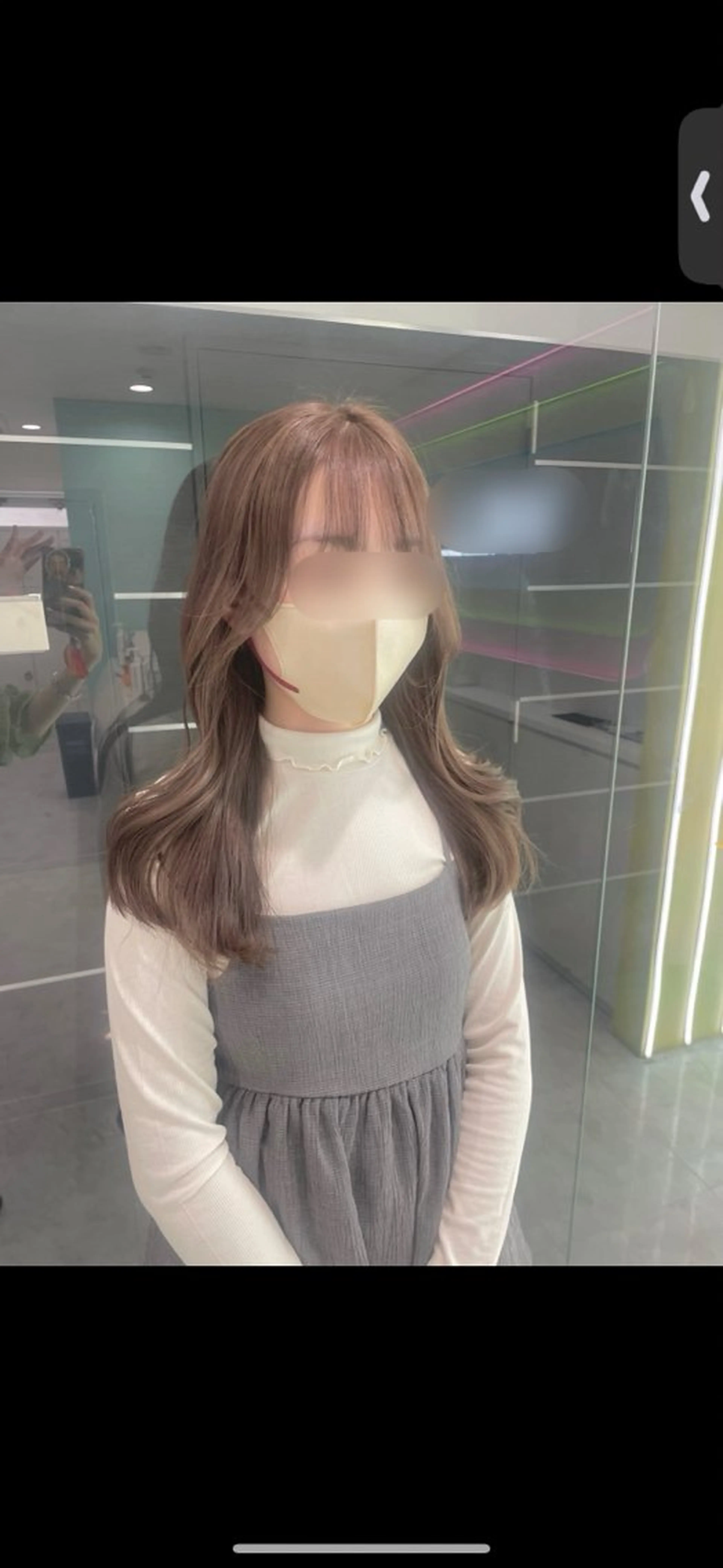 ロング ヘアカラー トリートメント 透明感カラー・レイヤ ー🎀amika🎀のヘアスタイル