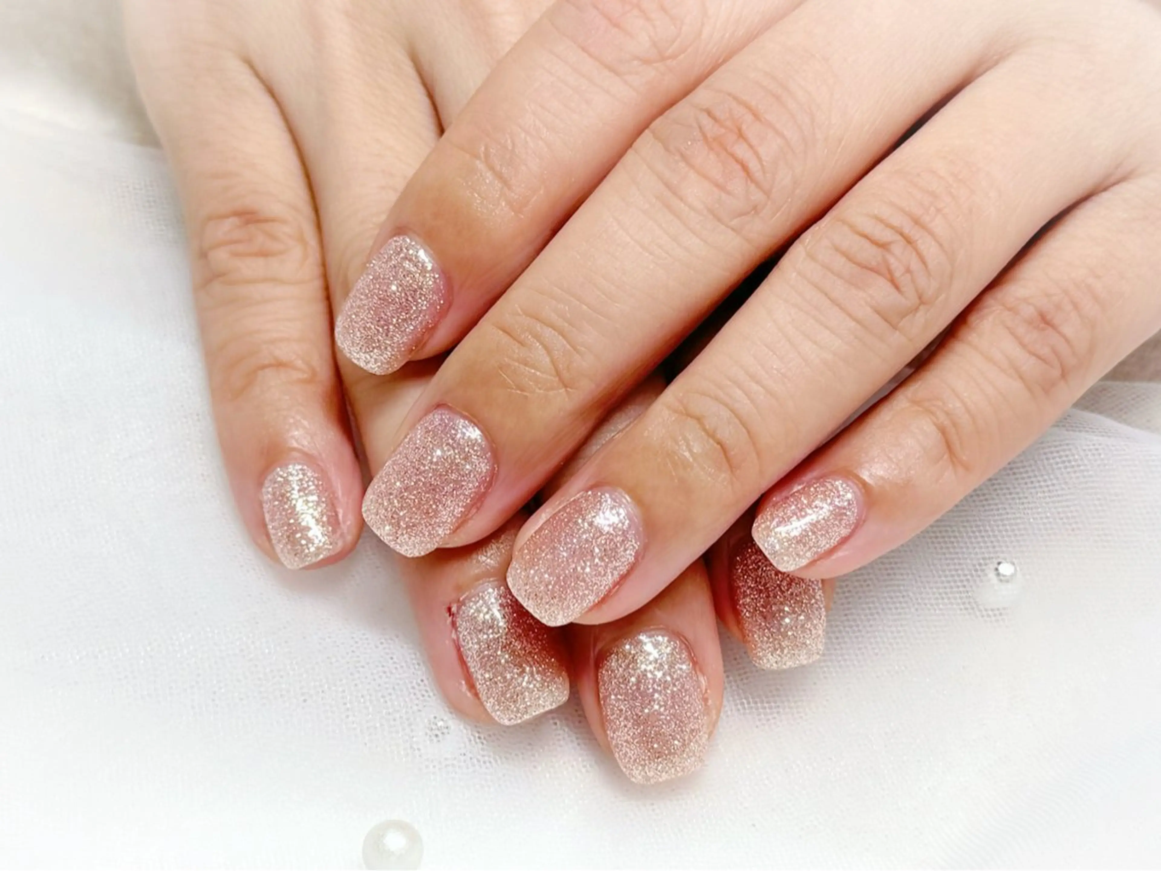 ネイル フラッシュネイル ワンカラーネイル nail salon KUONのネイルデザイン