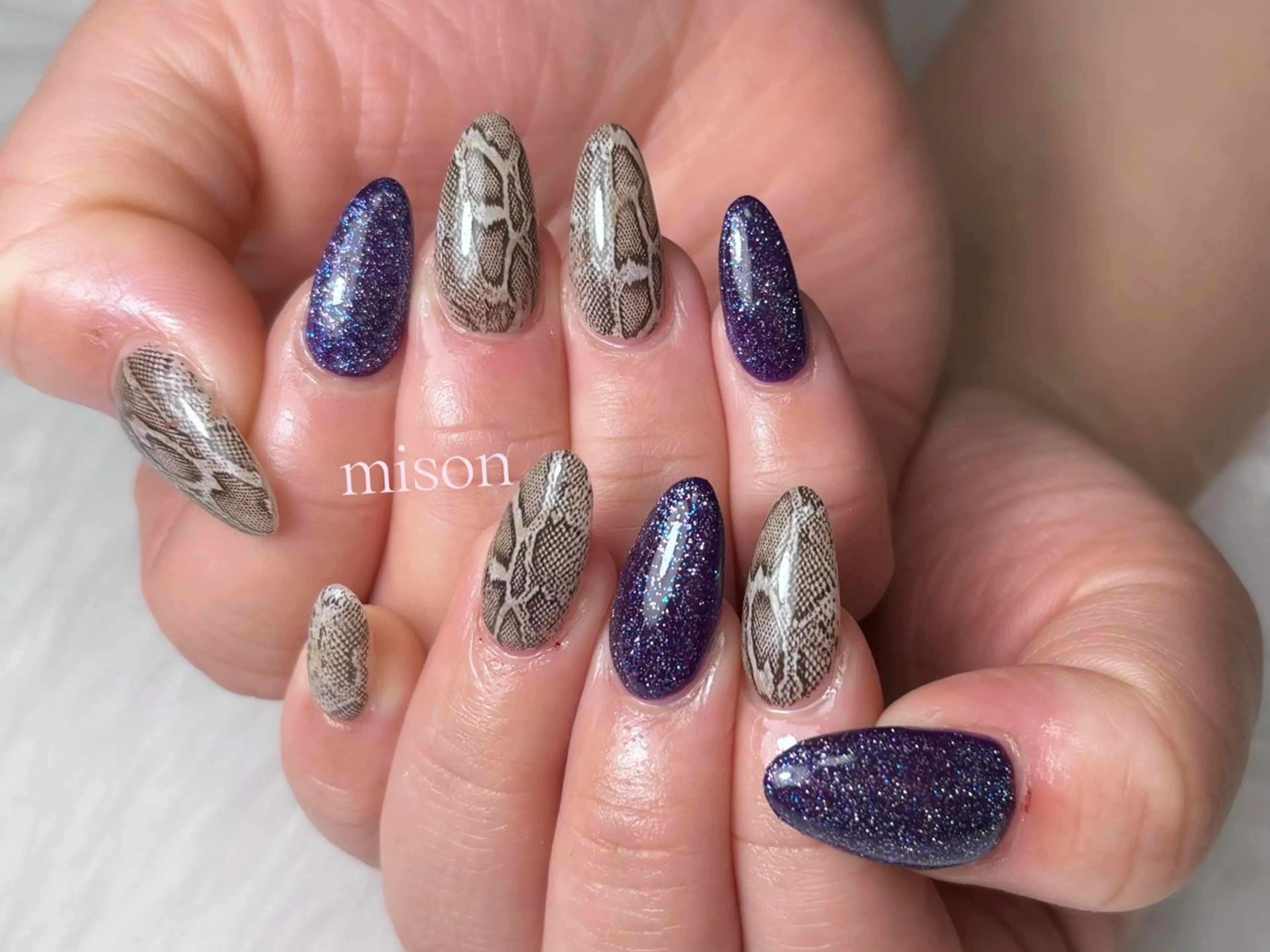 ネイル mison所属・mison 安形友花のネイルデザイン