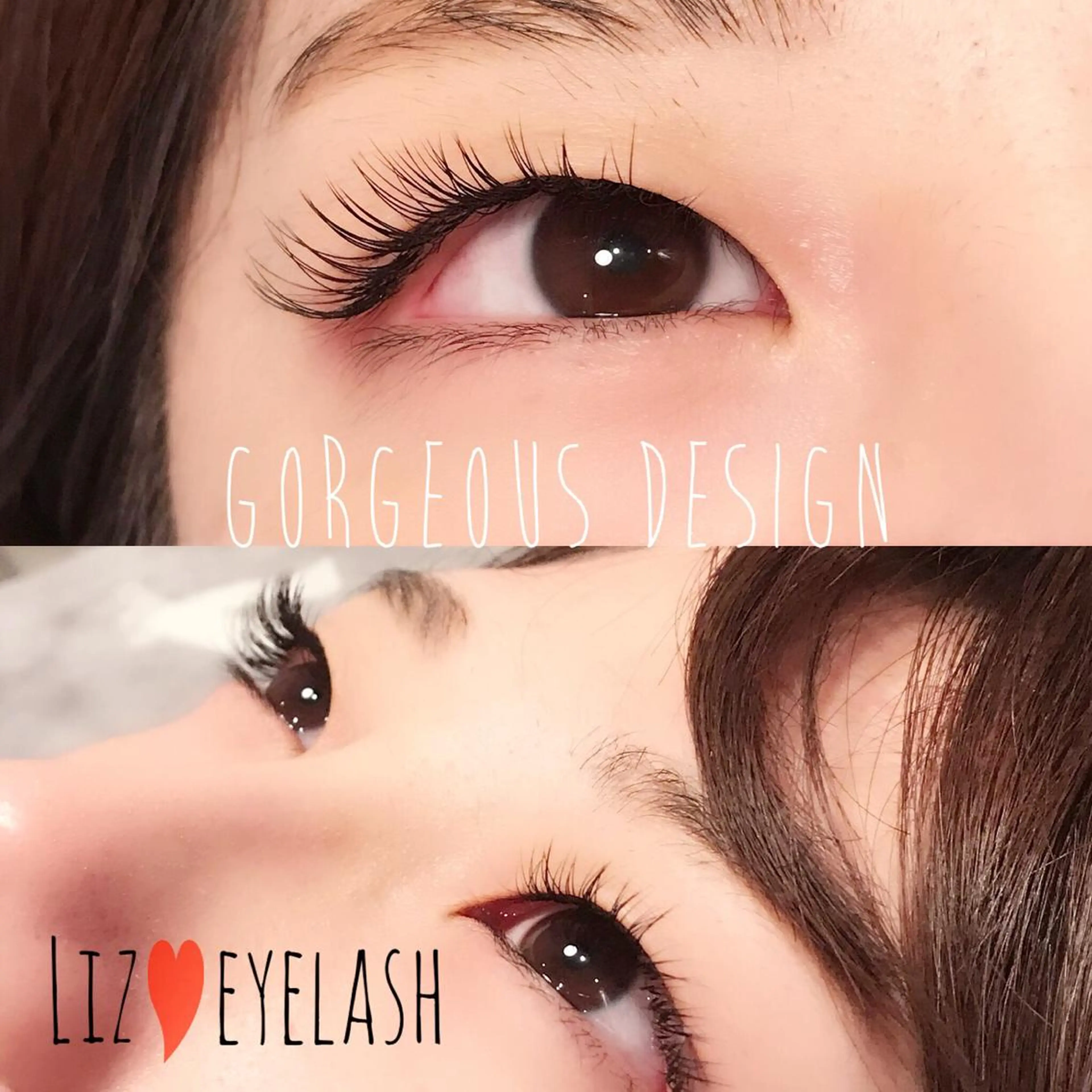 マツエク・マツパ Cカール 目尻長め ナチュラル マツエク nashira -ナシラ- 恵比寿のマツエク・マツパデザイン