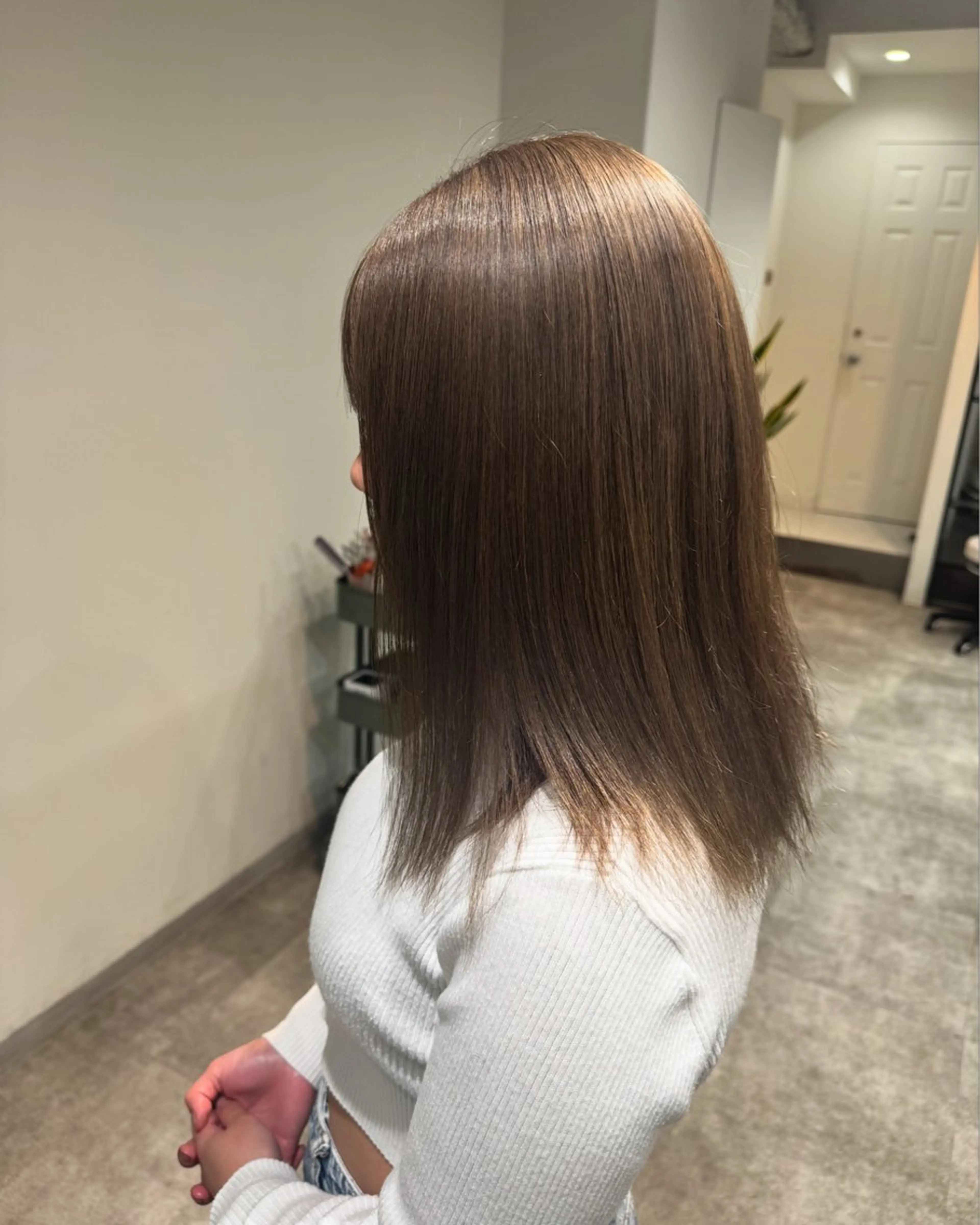 ミディアム #ブリーチカラー Yuikaのヘアスタイル