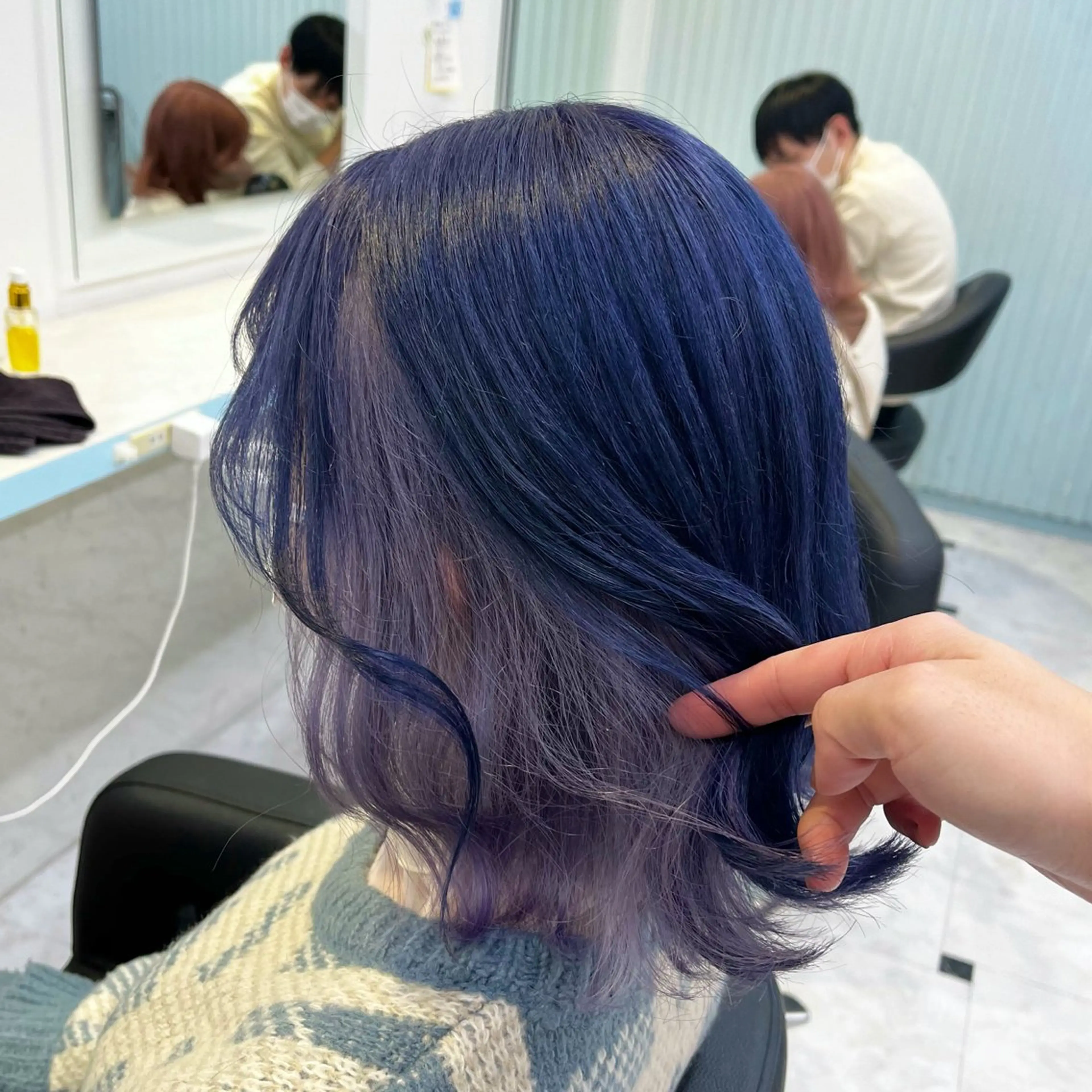 ショート カラー ヘアカラー トリートメント ブリーチカラー 🩵MIZUKIのヘアスタイル