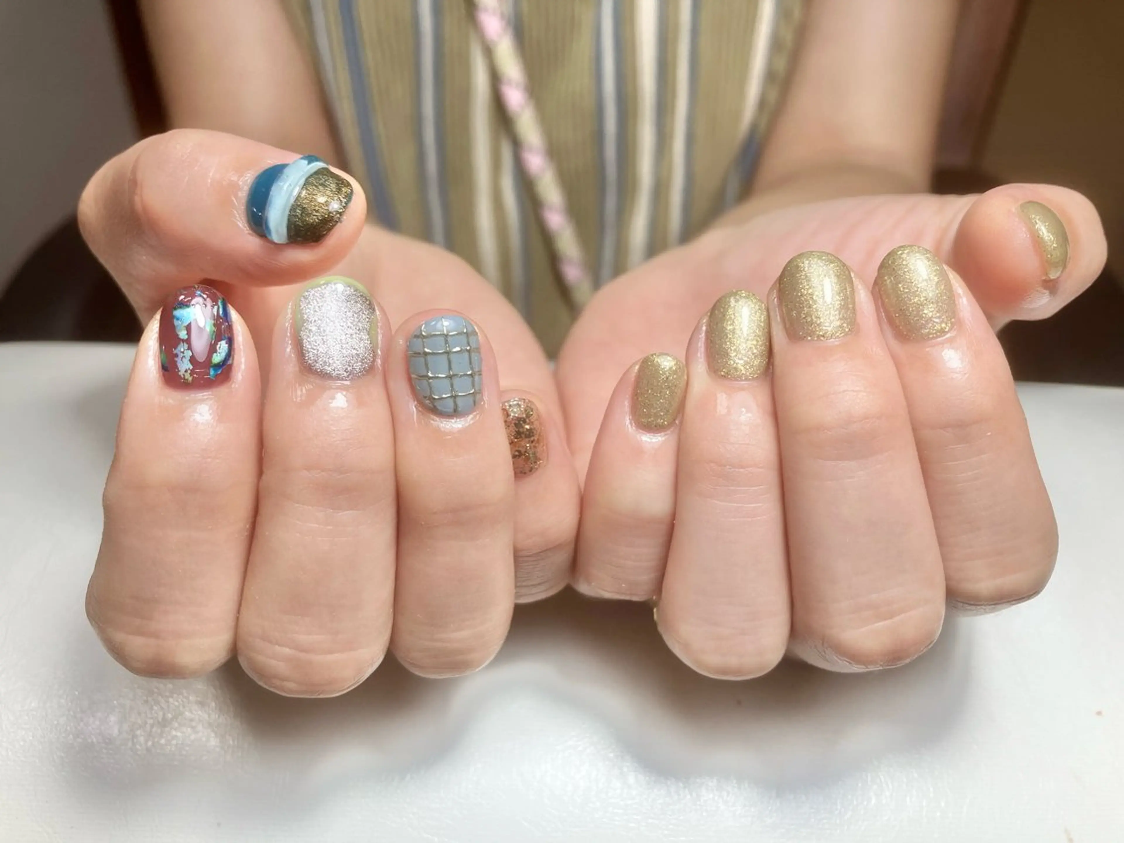 ネイル ハンドネイル Re:na-ju mayuのネイルデザイン