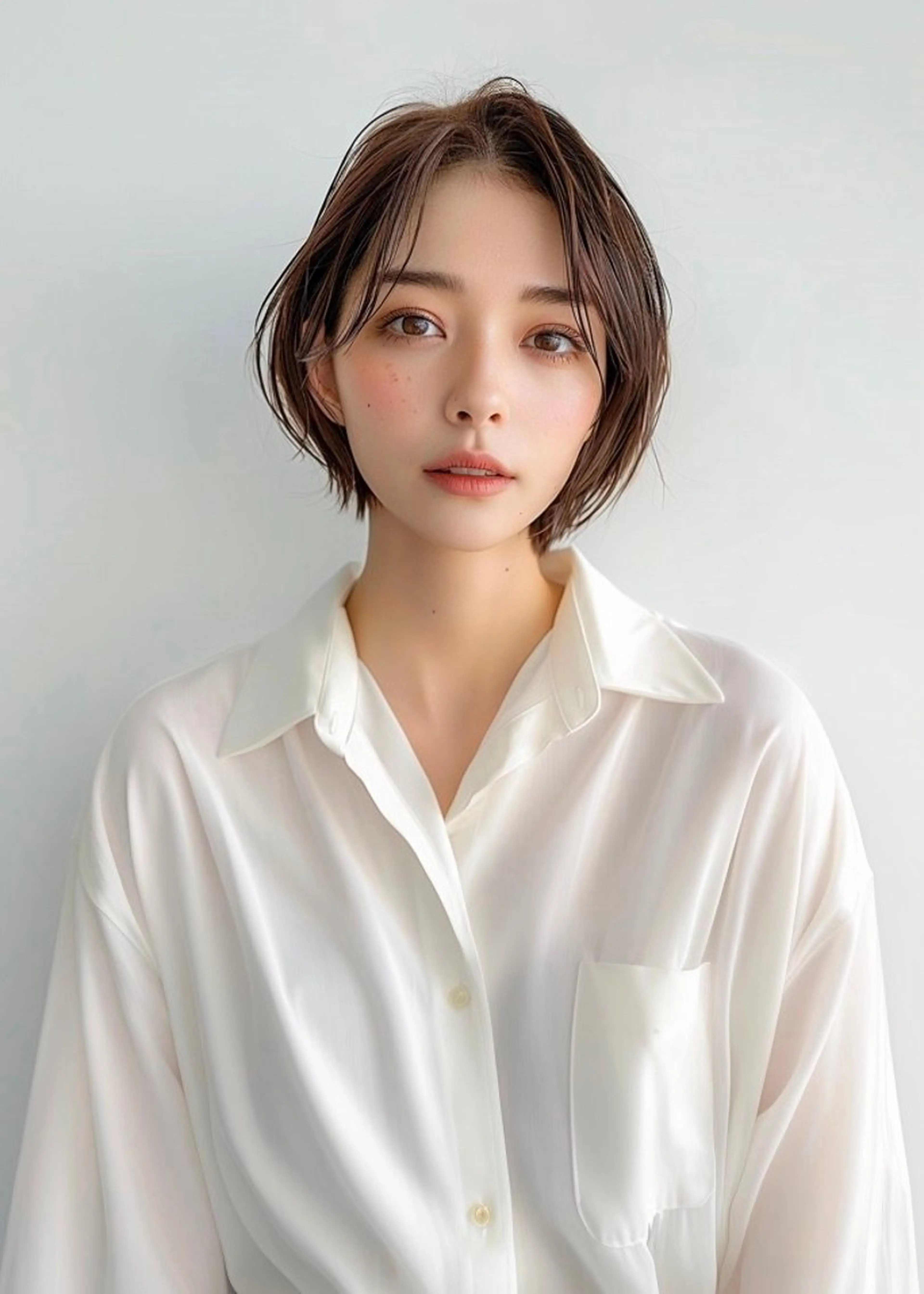 ショート カット トリートメント nex the salon coall所属・🫧似合わせショート イシダ🫧のヘアスタイル