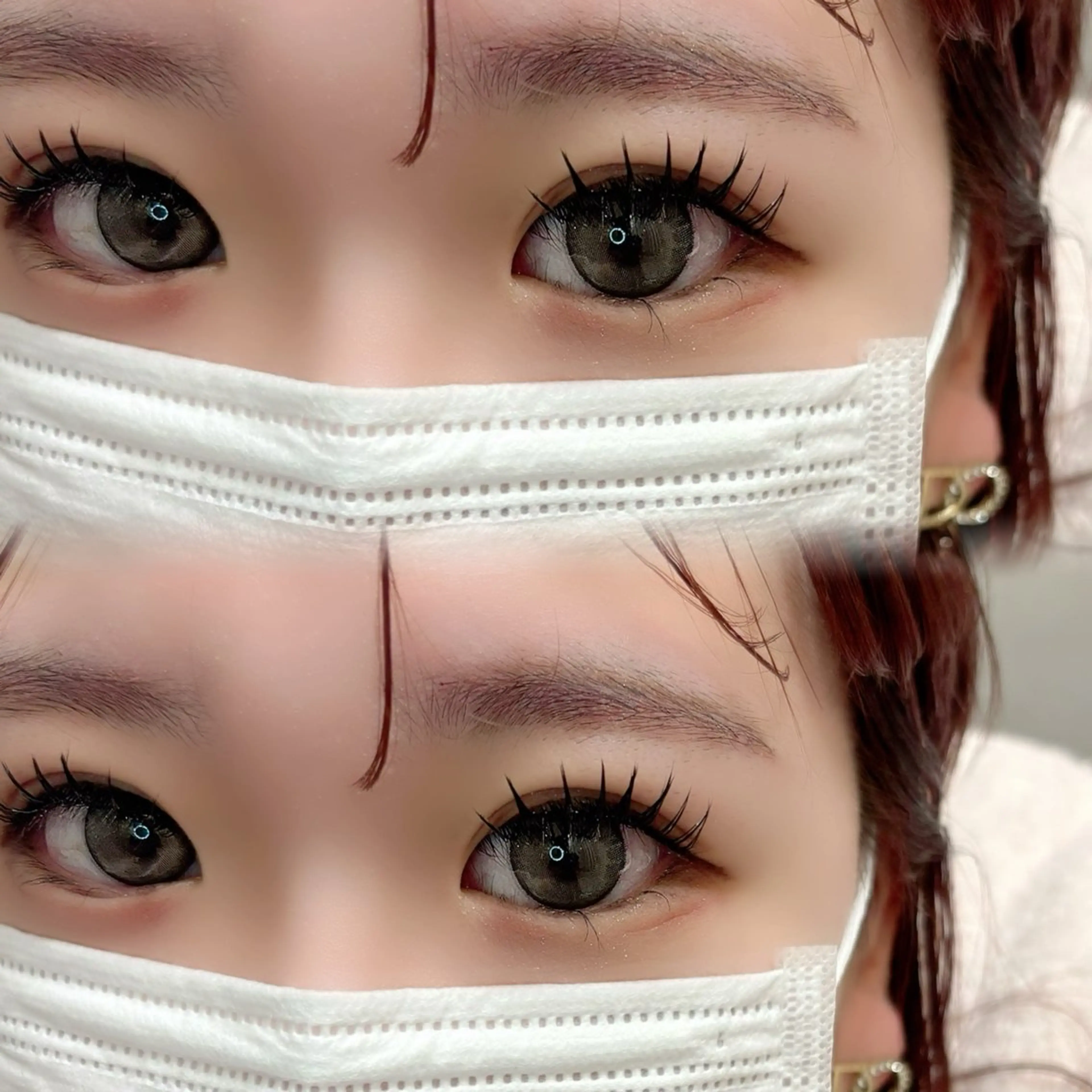 高持続LEDフラットラッシュ🌏🌟160本【オフ無料】【初回​〜​3回目まで】の写真