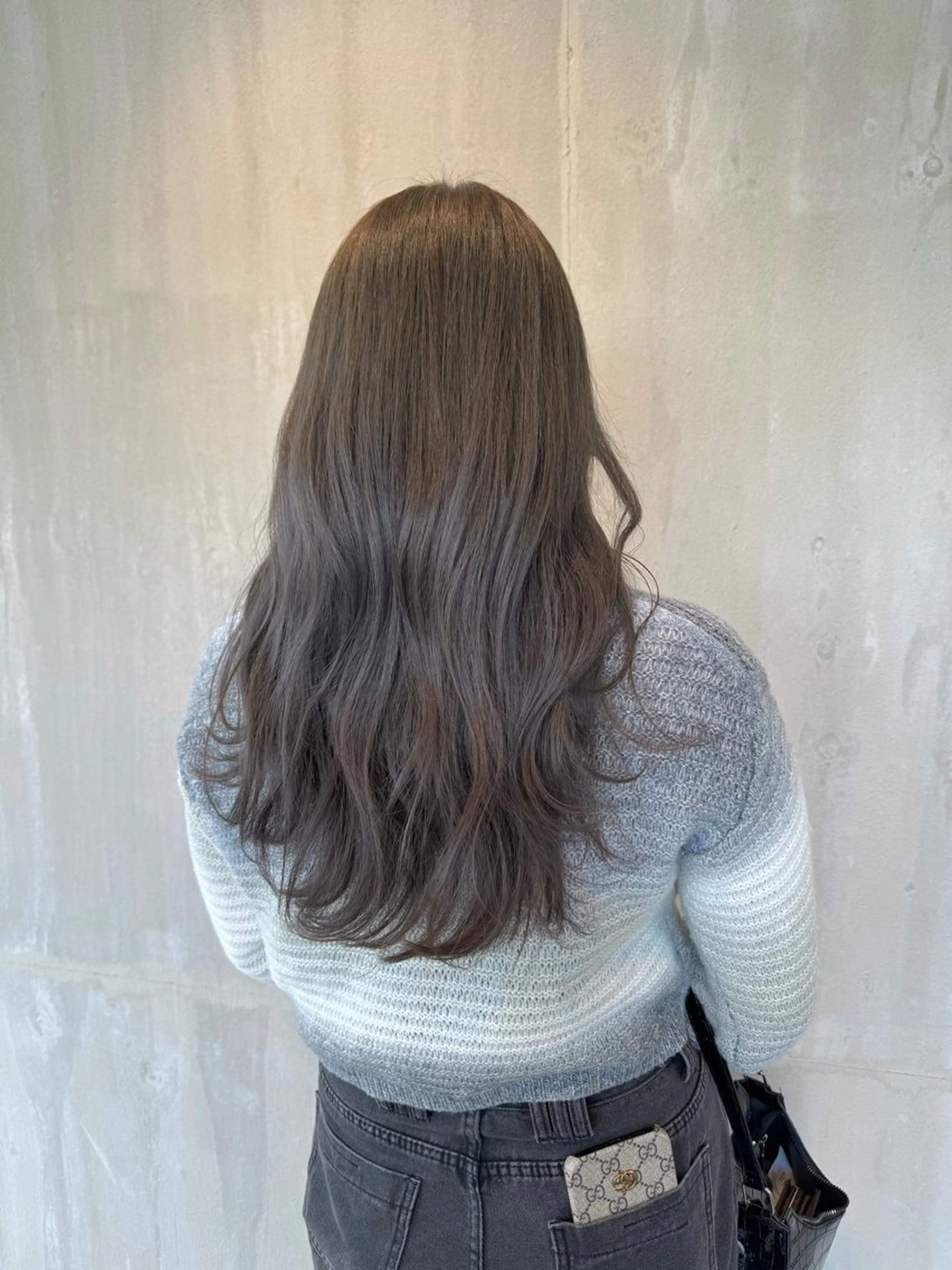 ロング カラー ヘアカラー 透明感カラー 天羅のヘアスタイル