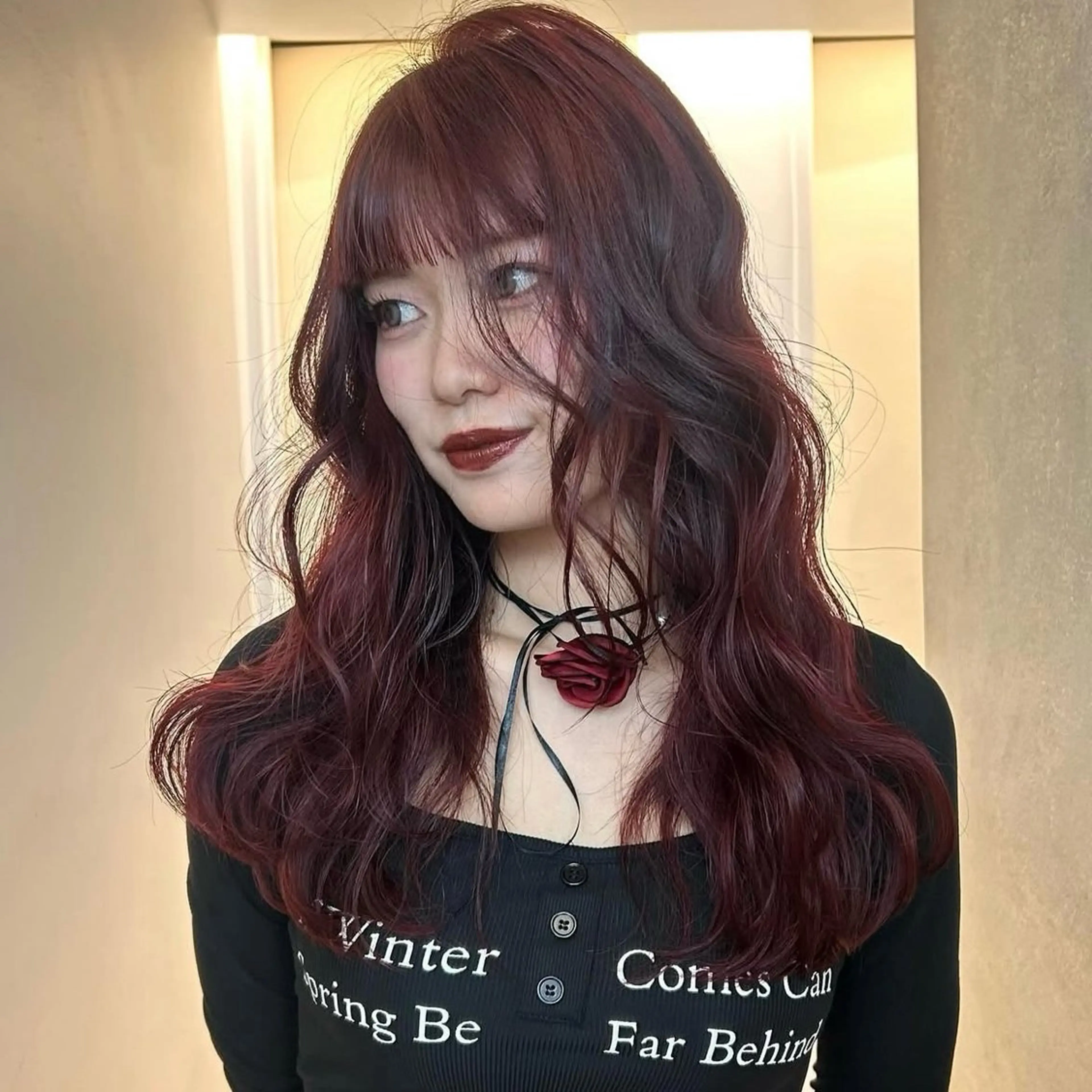 カラー ハッシュレイヤー/ ハイトーン/senaのヘアスタイル