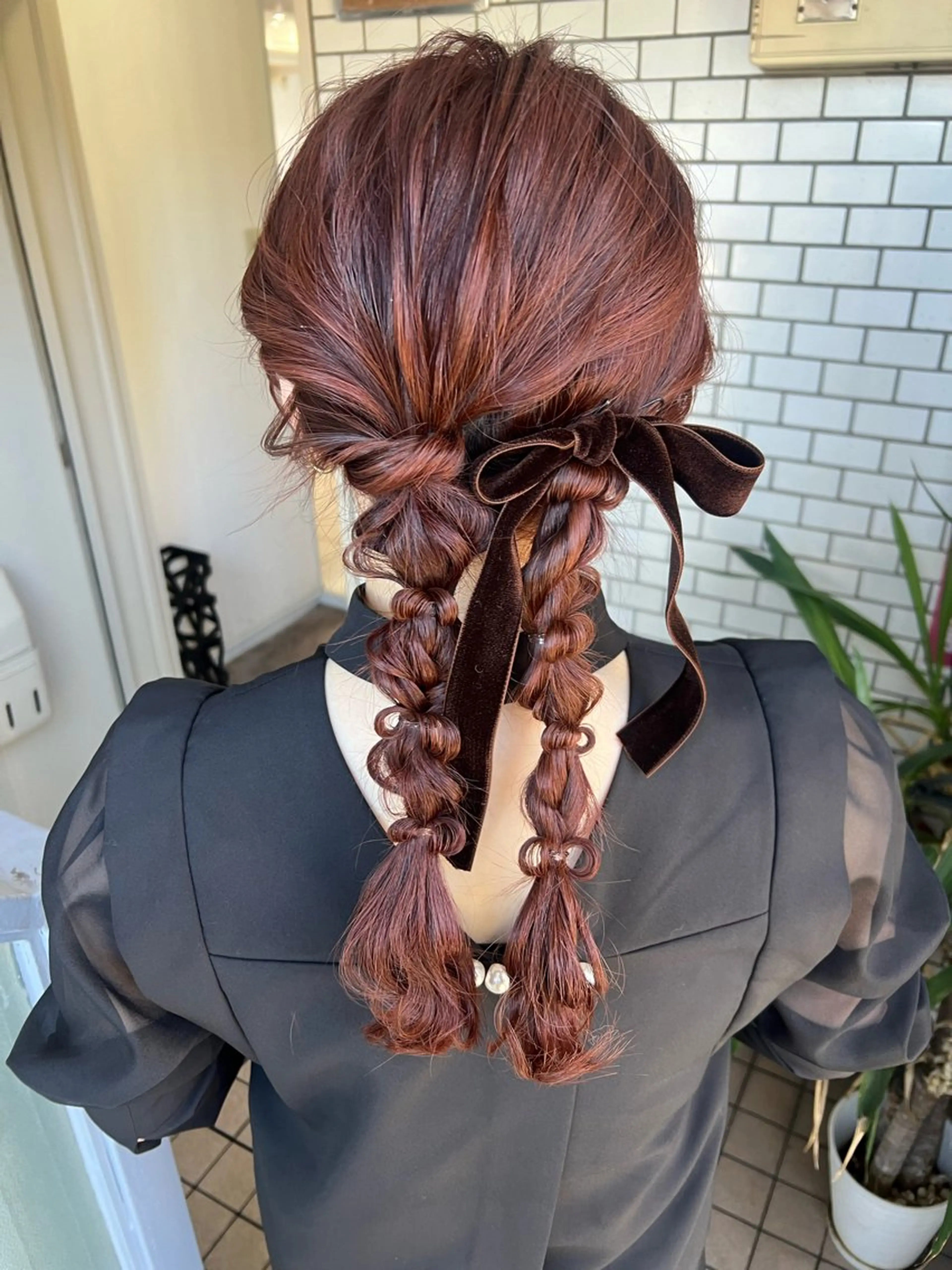 ヘアアレンジ ヘアセット 大人可愛いヘアメイク 💋🧚♀️しずかのヘアスタイル