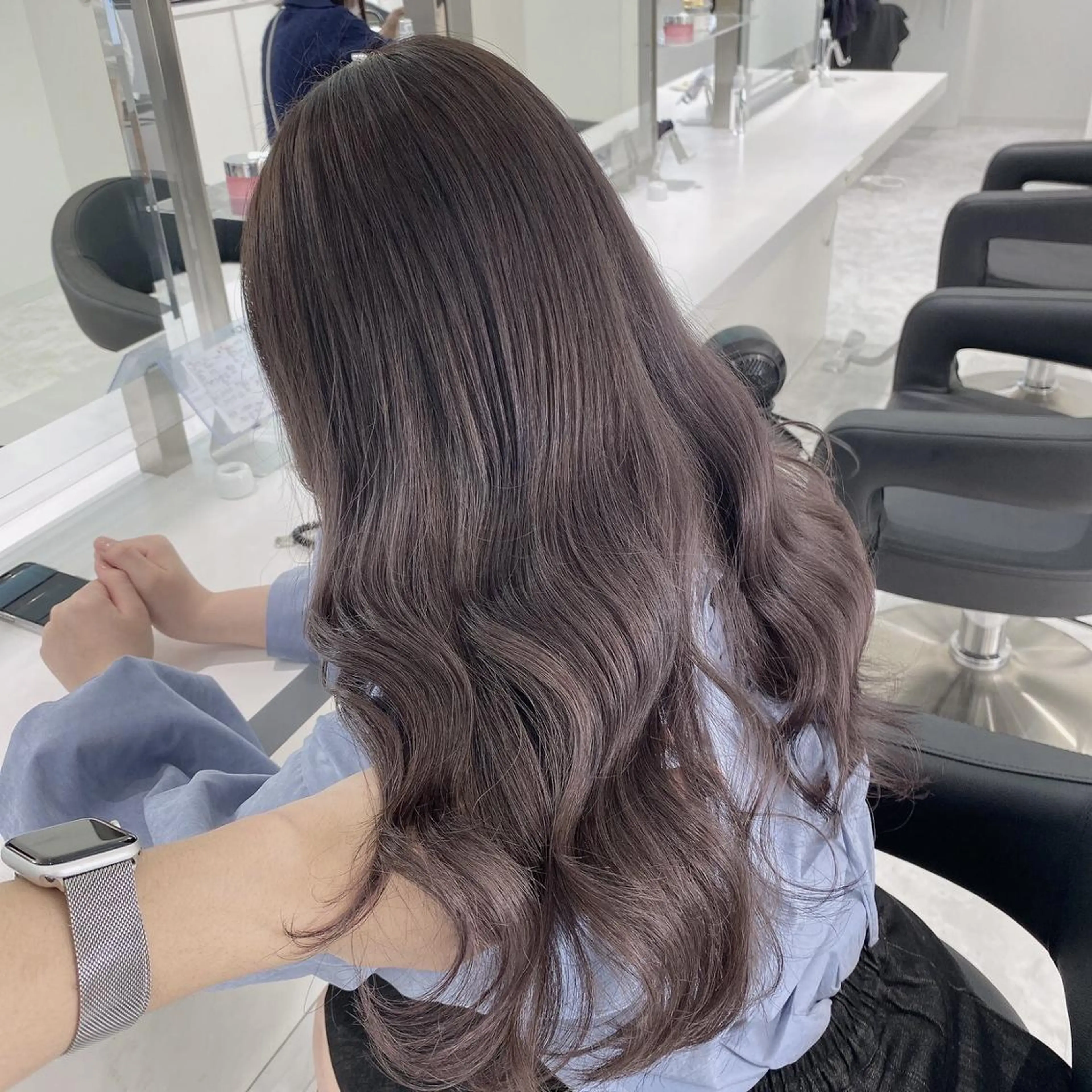 カラー 🫧艶ハイトーン/ ブリーチ/原宿のヘアスタイル