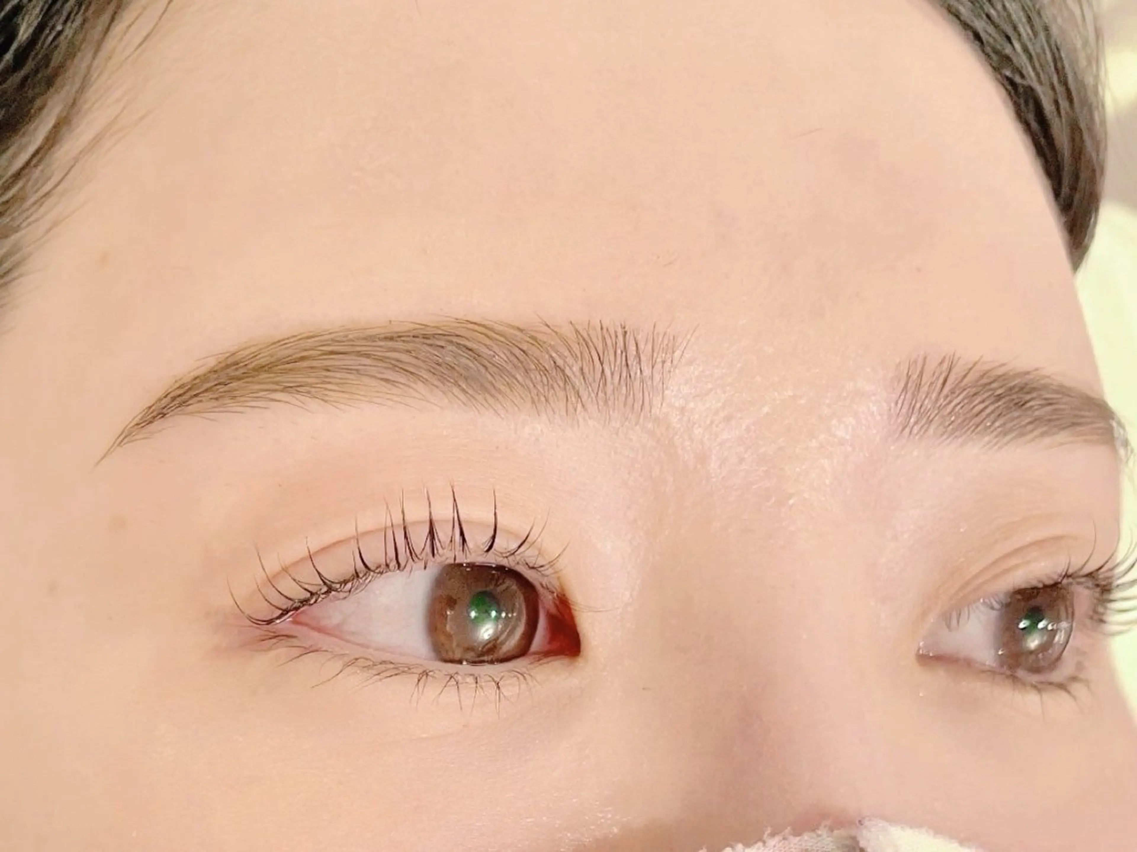 ネイル 長さ出し ゴールド マツパ Lien【リアン】 銀座駅/徒歩6分のマツエク・マツパデザイン