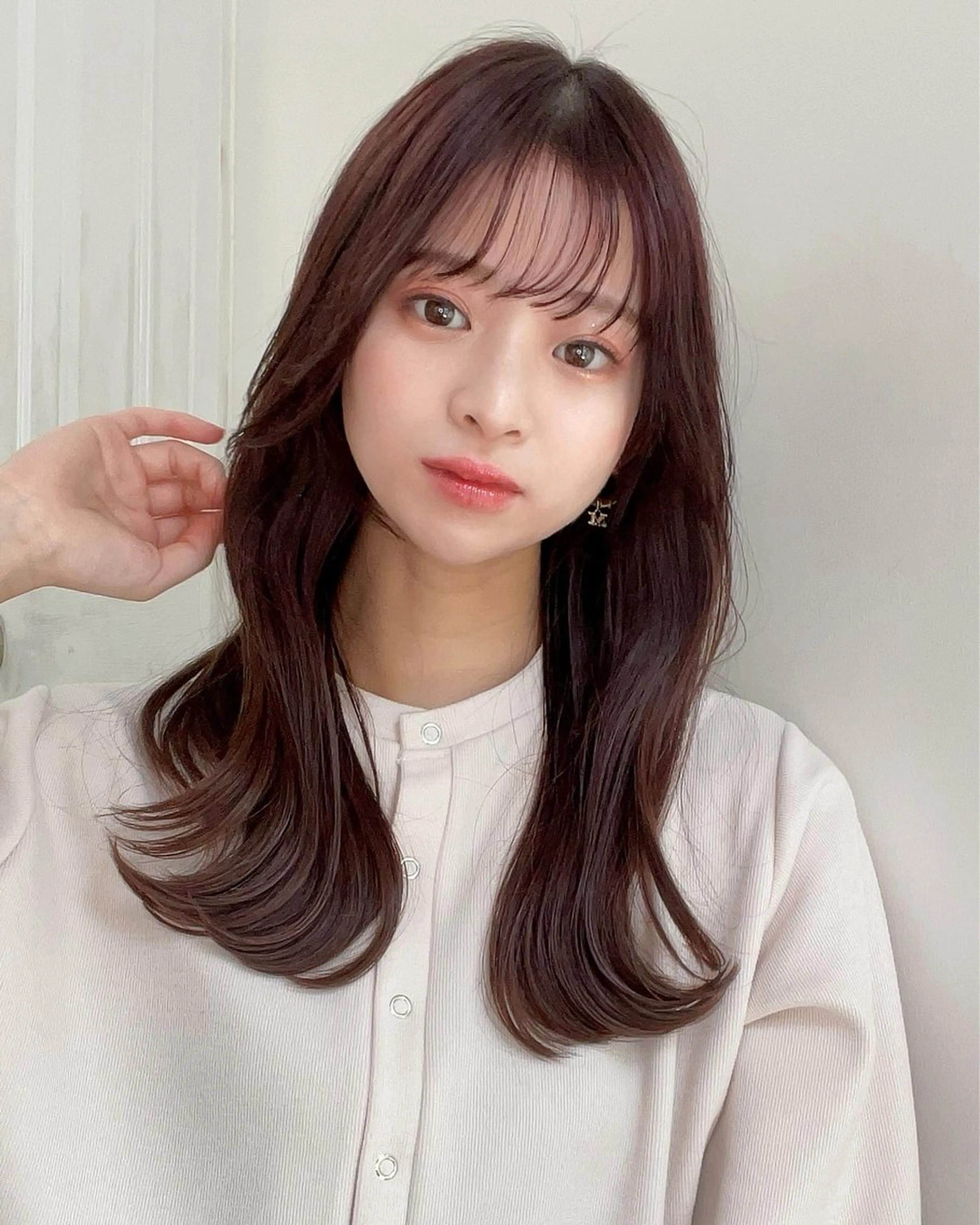 ミディアム レイヤーカット ❤️ショートカット ・顔周りカット❤️のヘアスタイル