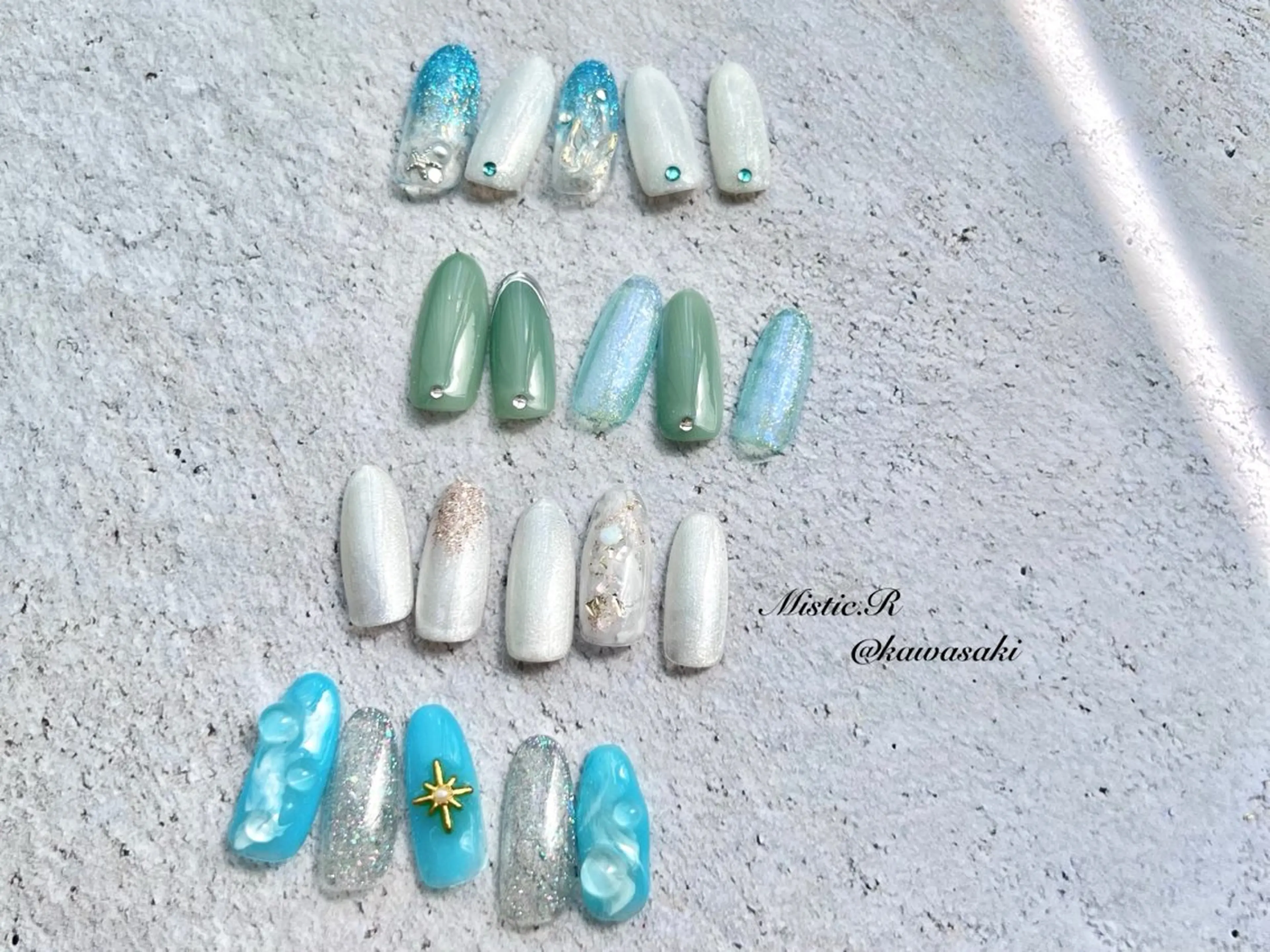 ネイル ハンドネイル Mistic.R 渋谷のネイルデザイン