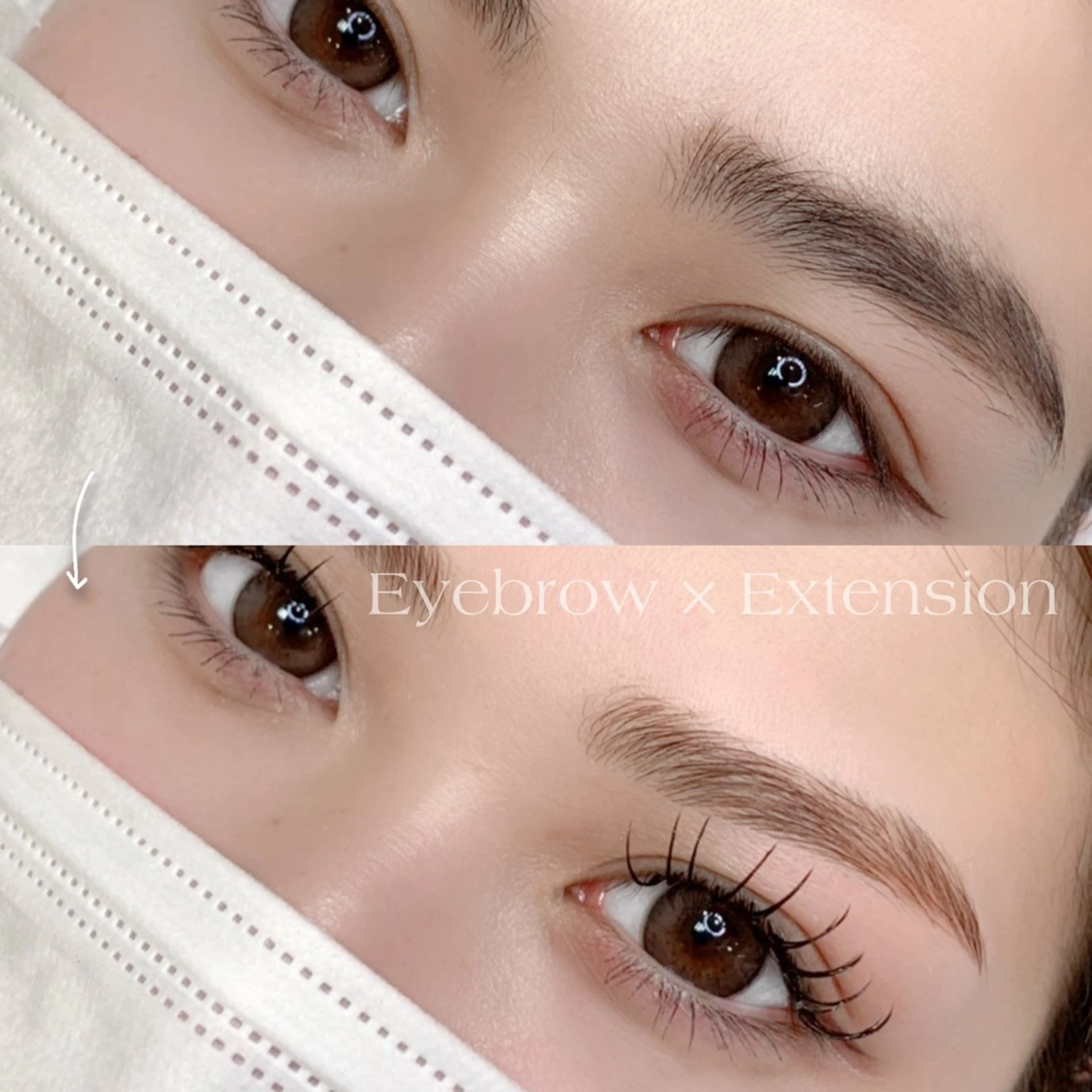 アイブロウ Eyelash fA kananのマツエク・マツパデザイン