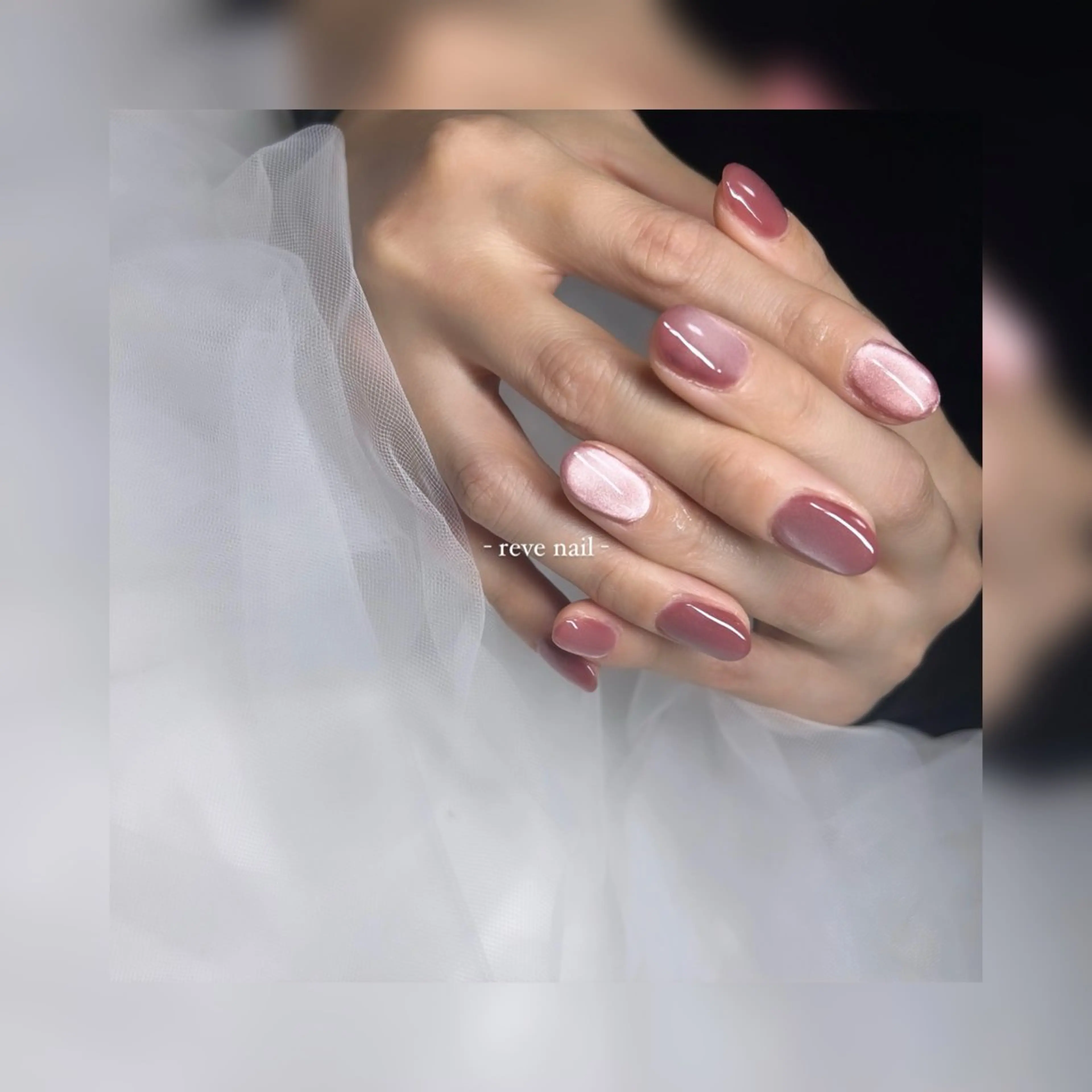 ネイル ハンドネイル 門真市 三ツ島 reve nailのネイルデザイン
