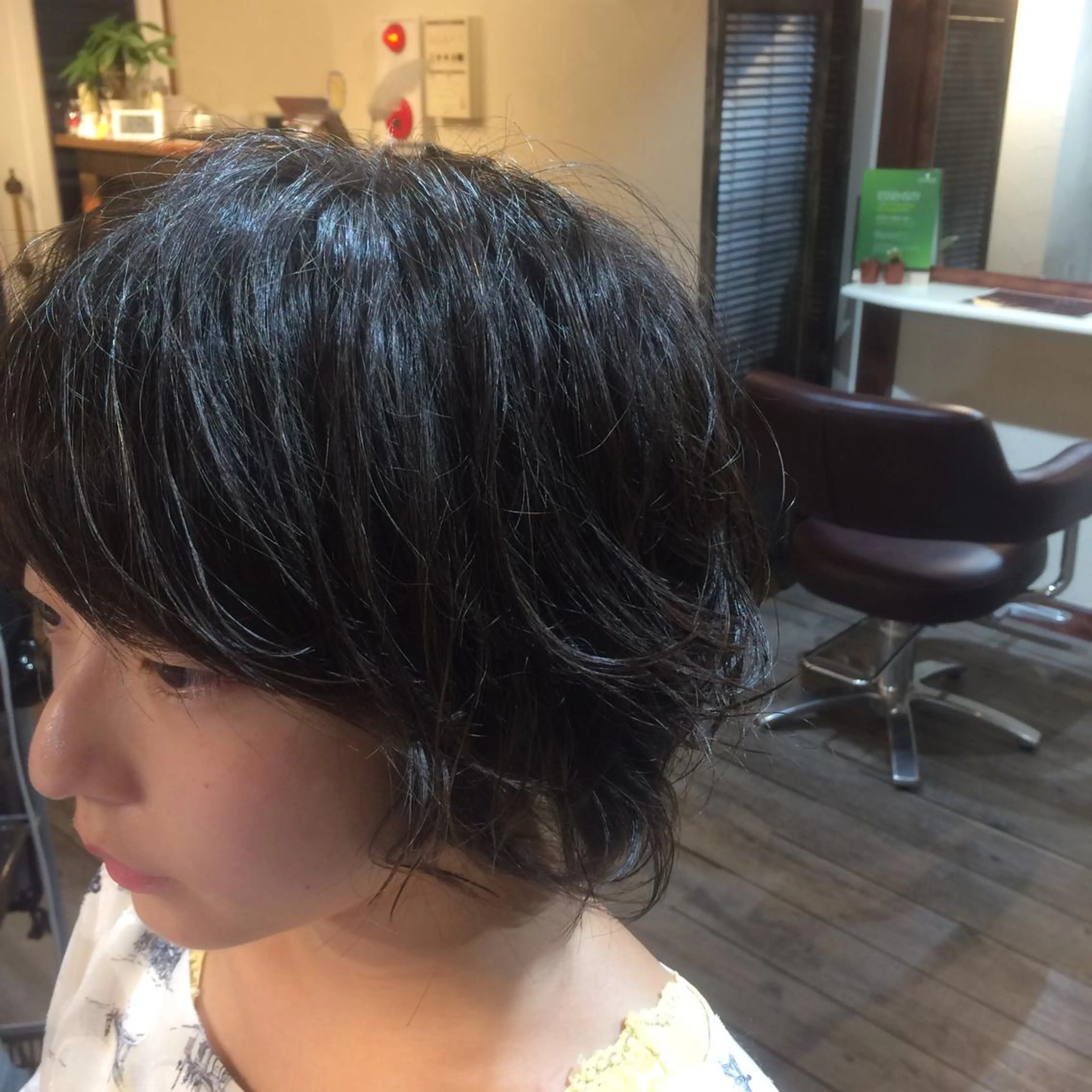 ショート パーマ ヘアアレンジ ✂︎中山竜哉✂︎ 川崎スタイリストのヘアスタイル