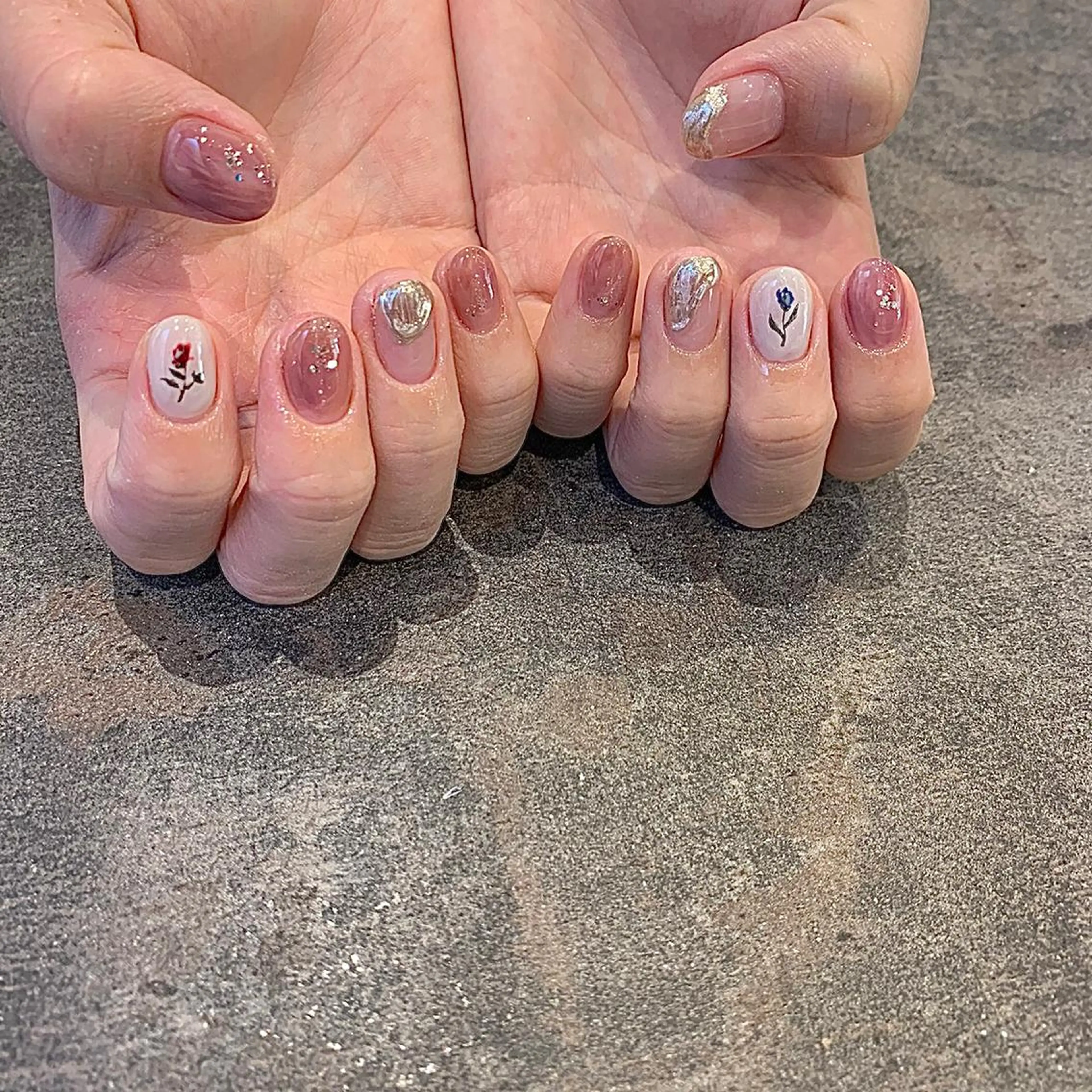 ネイル ハンドネイル 鶴田୨ৎmaison de NALIのネイルデザイン