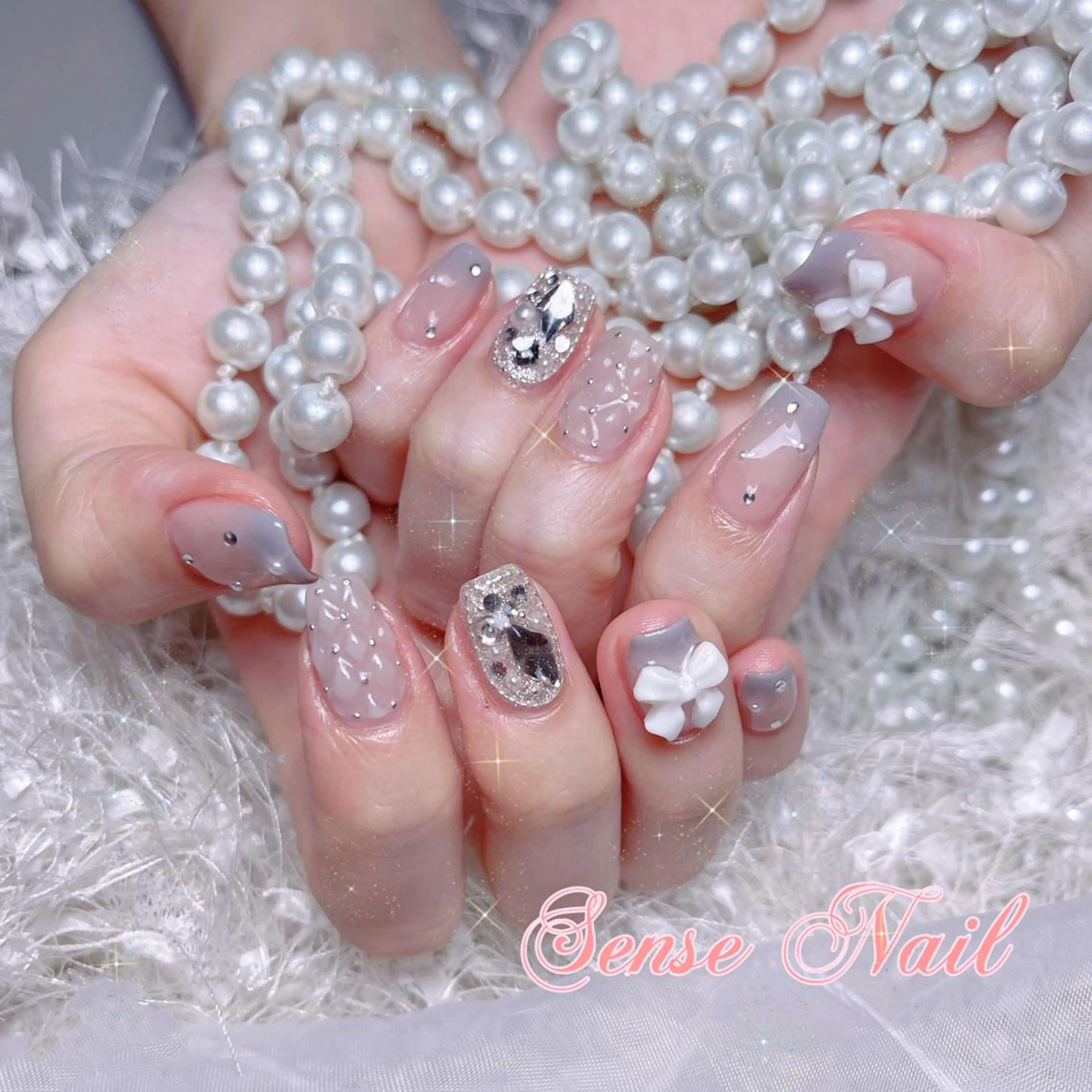 ネイル ハンドネイル ハンドケア 🍓Silk Eleganceのネイルデザイン