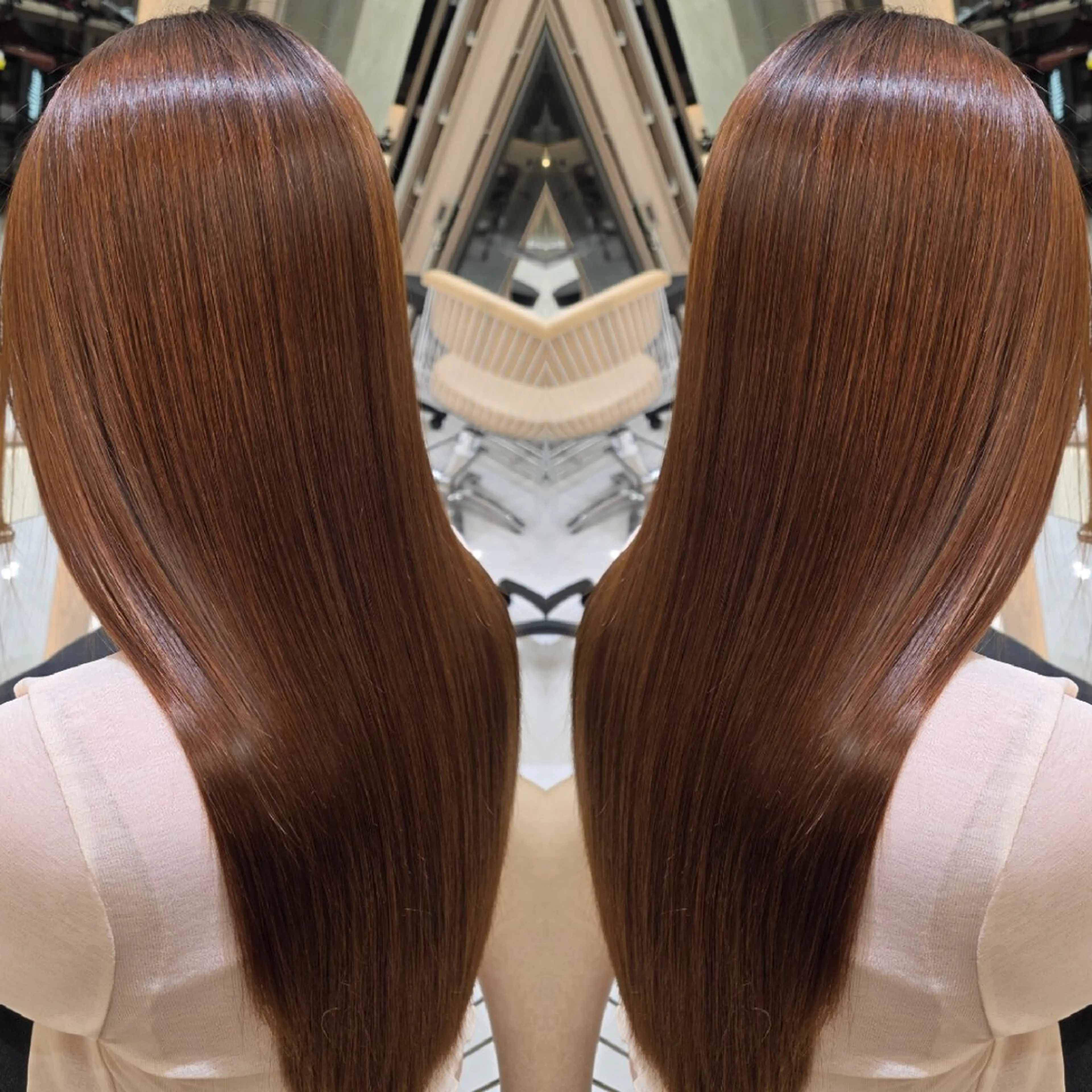 ロング カラー カット 縮毛矯正 トリートメント ✨弱酸性縮毛矯正✨ ✨髪質改善✨hiroのヘアスタイル