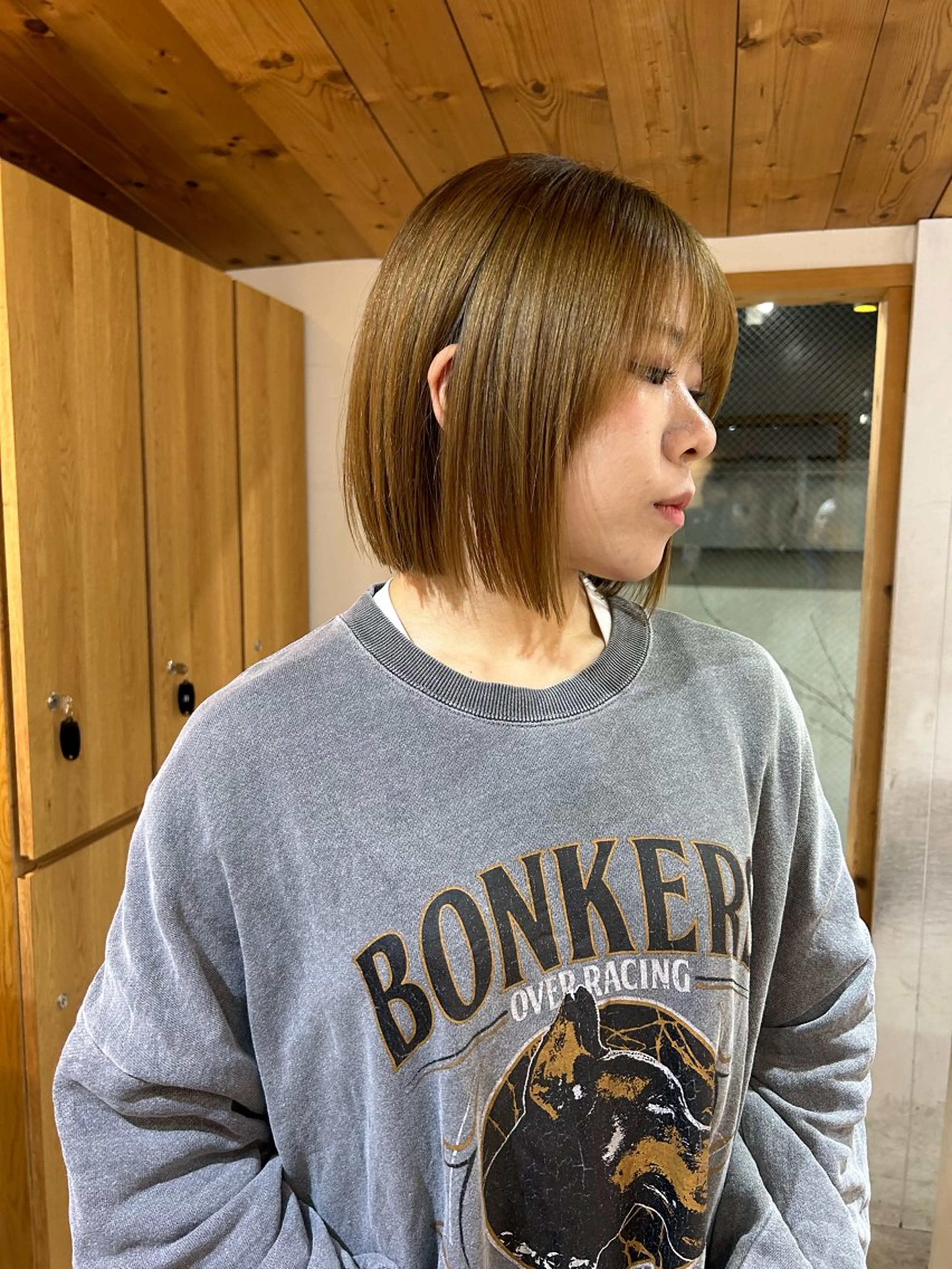 ショート 🫐寒色系カラー 🫐ヤマナカリリカのヘアスタイル