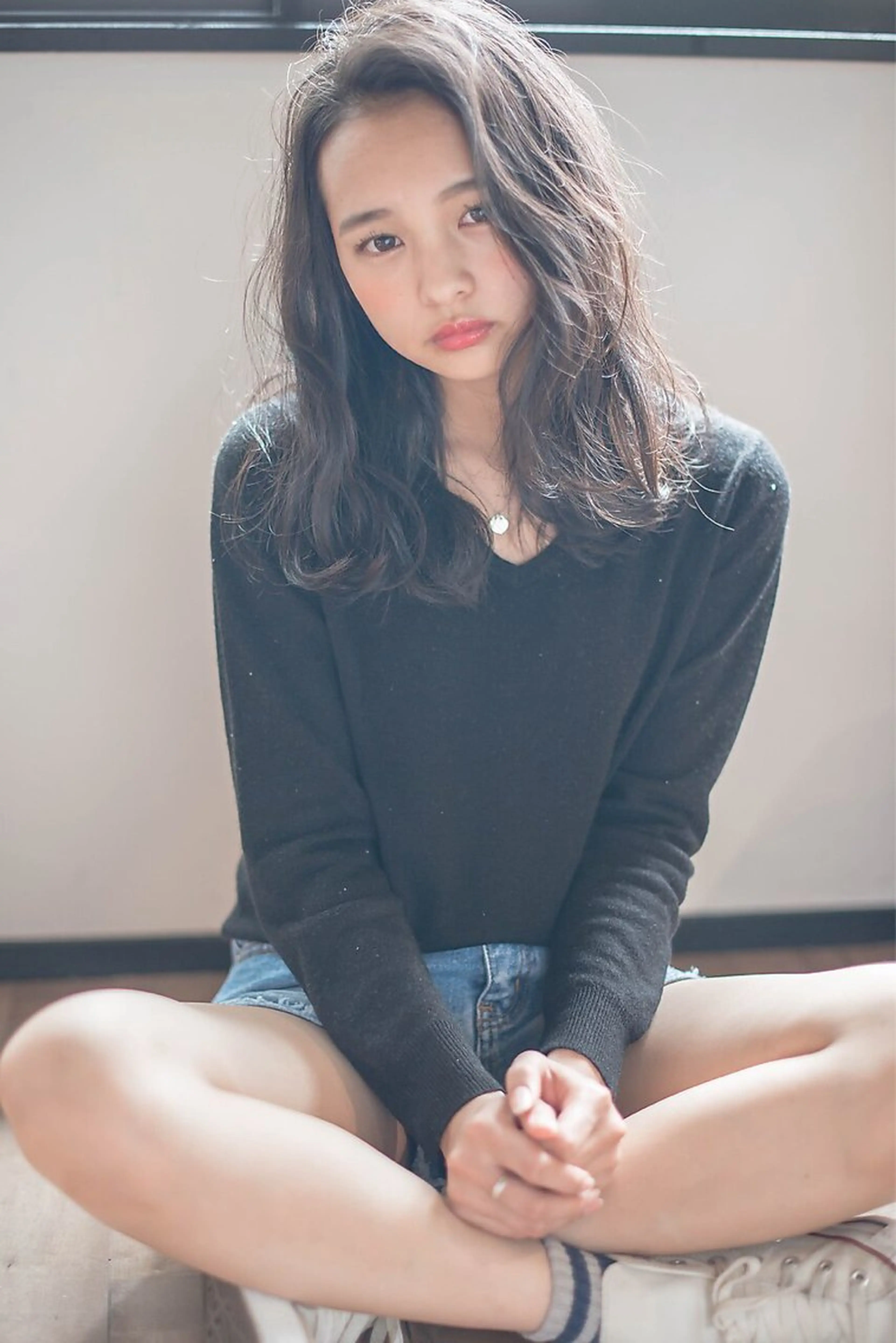 セミロング パーマ ATELIER 本厚木のヘアスタイル