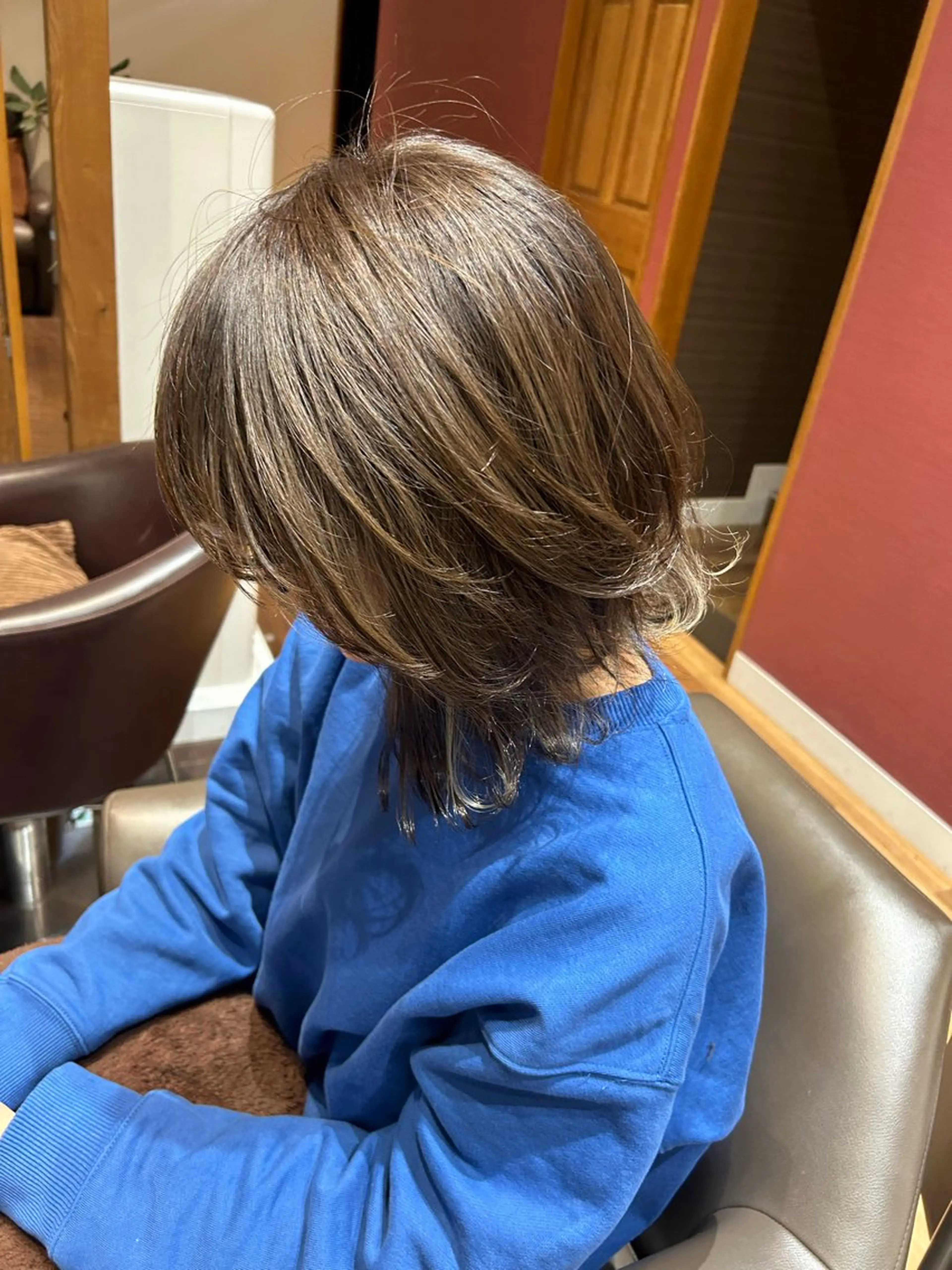 ショート ヘアカラー 林 玲美のヘアスタイル