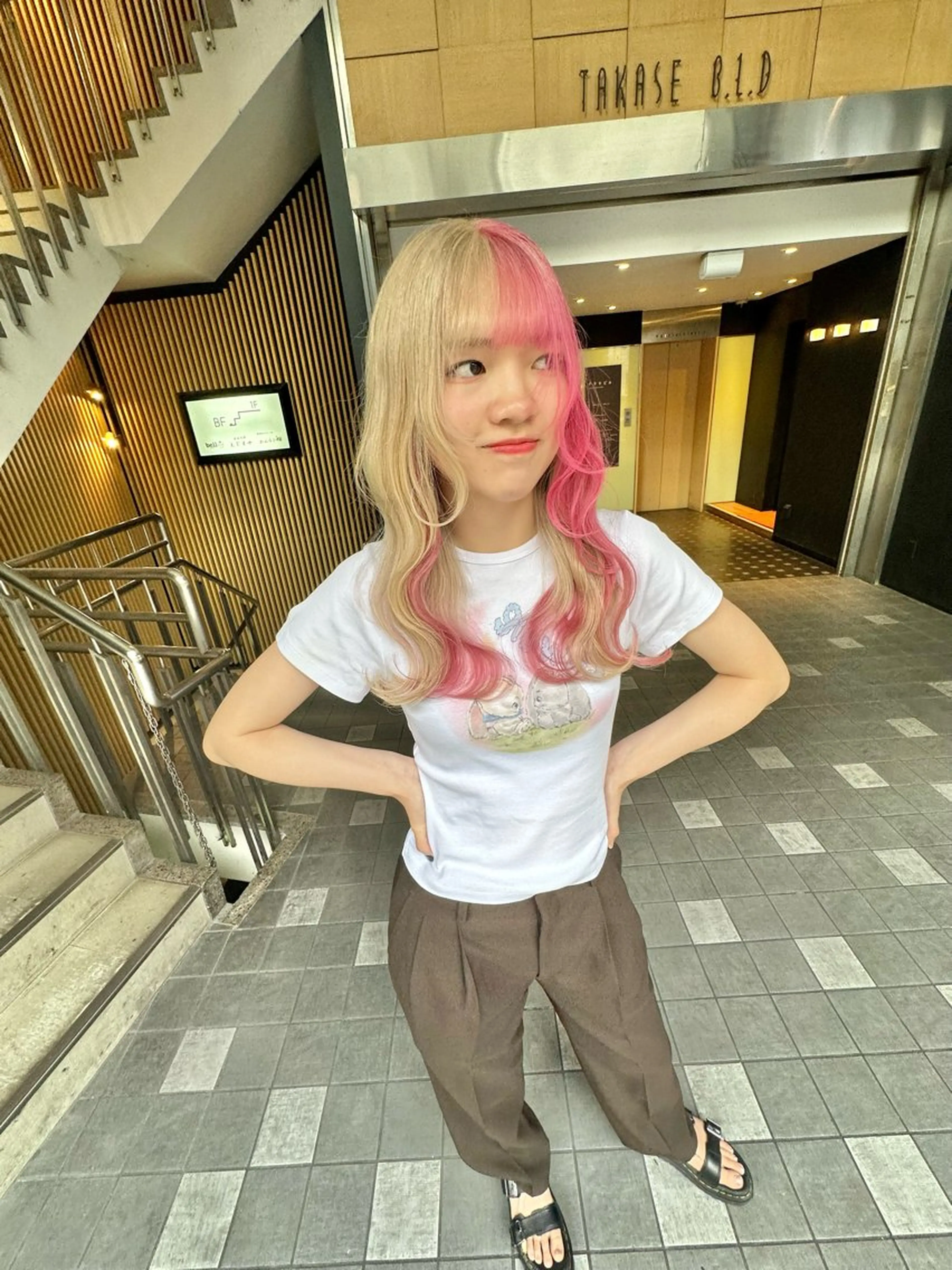 ロング カラー Selenehair 三条本店のヘアスタイル