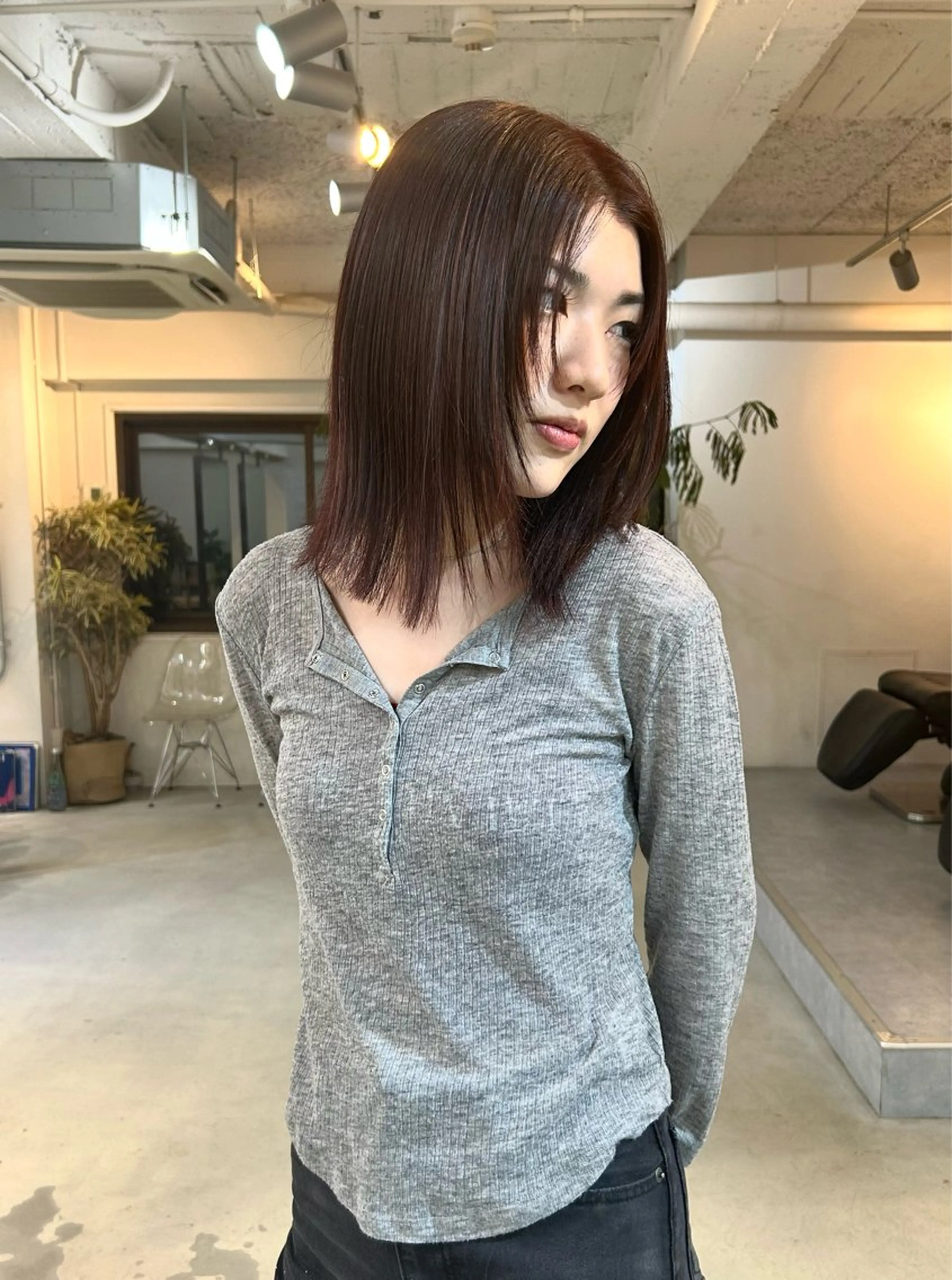 質感再生カラー+質感再生トリートメント✨️の写真