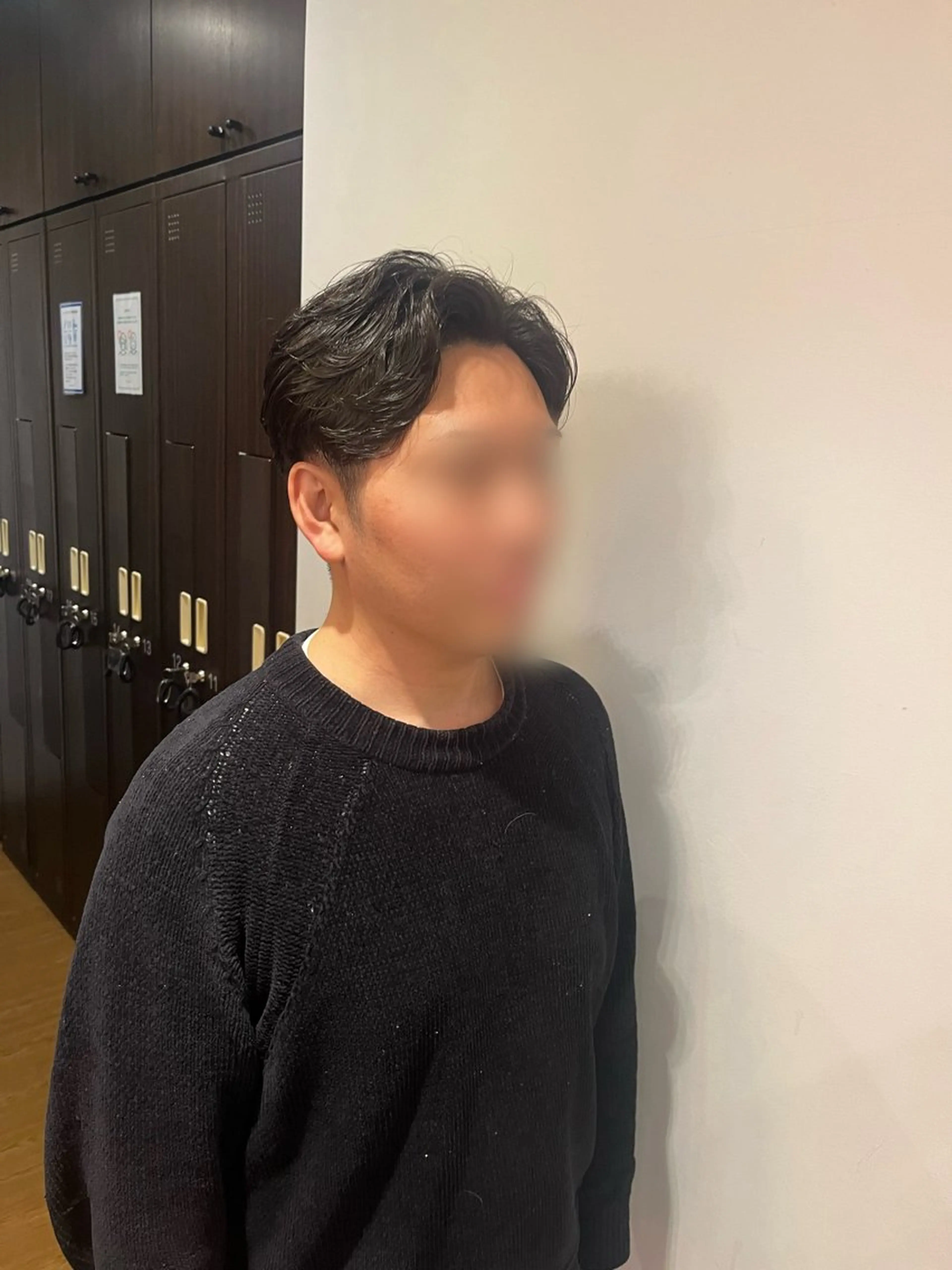 パーマ メンズ メンズパーマ ニュアンスパーマ LENAHC ist アベフミナのヘアスタイル