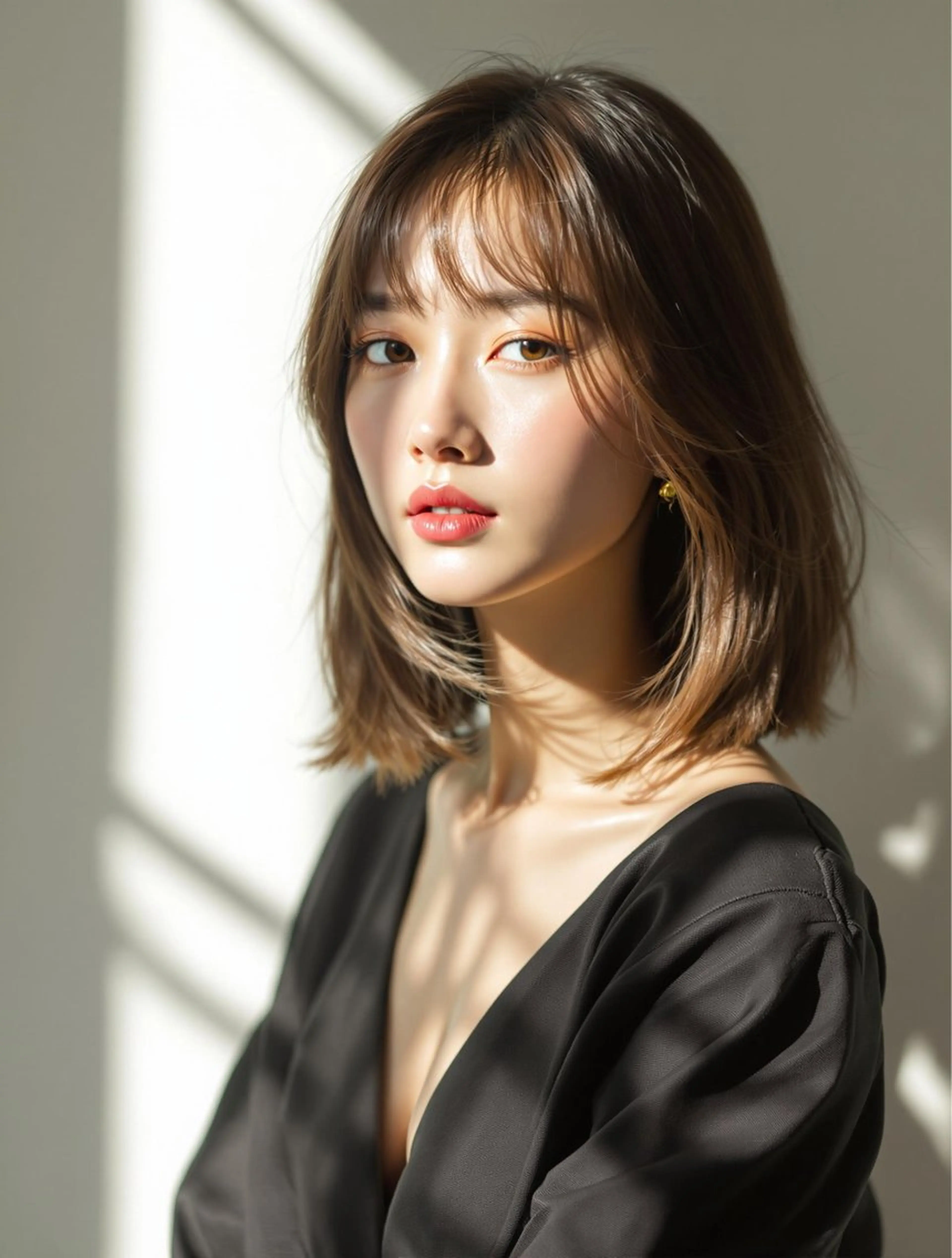 ミディアム カラー 【雰囲気ヘア☺︎】 岩井隼人のヘアスタイル