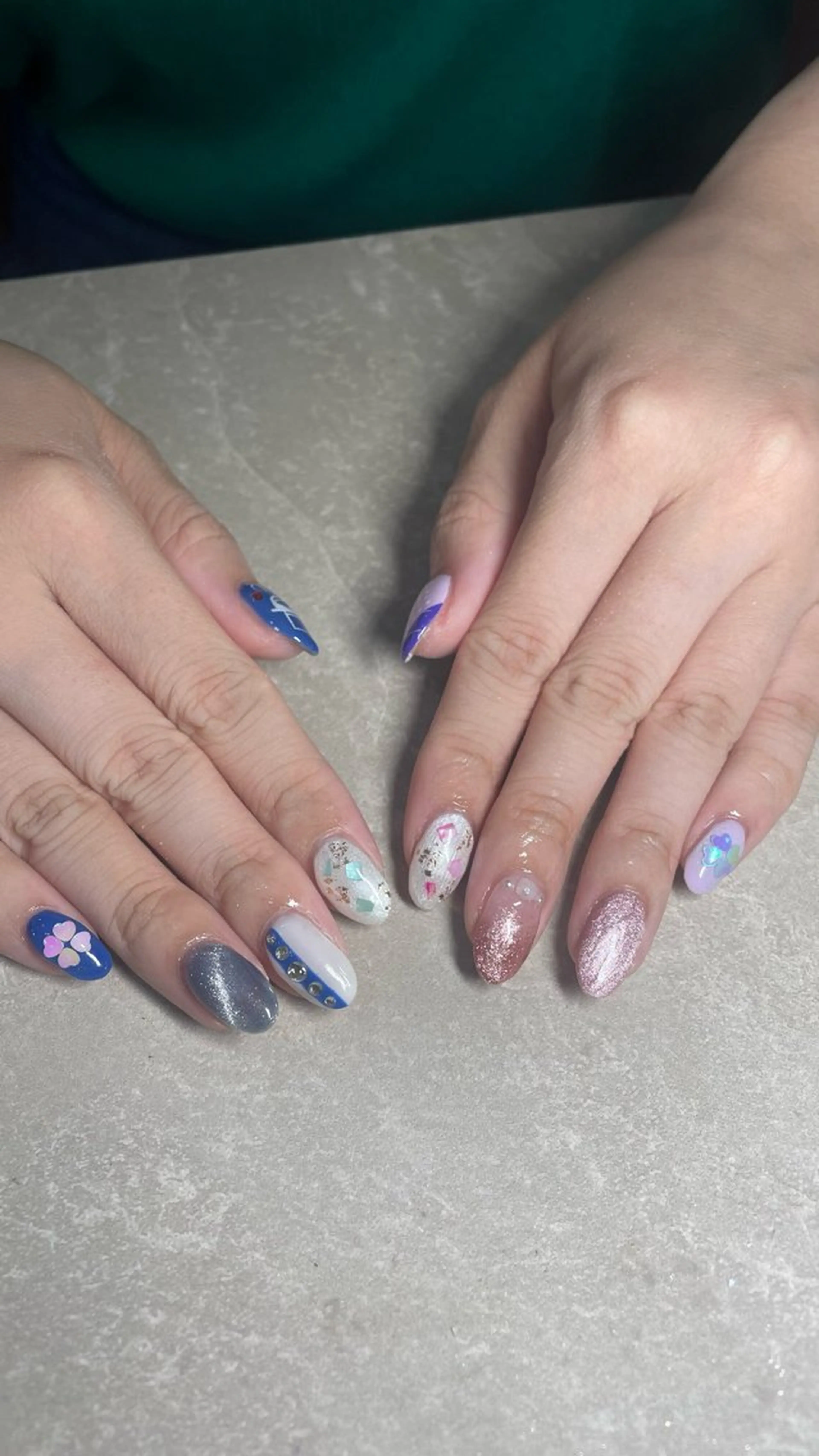 ネイル ハンドネイル LINXS aosaのネイルデザイン