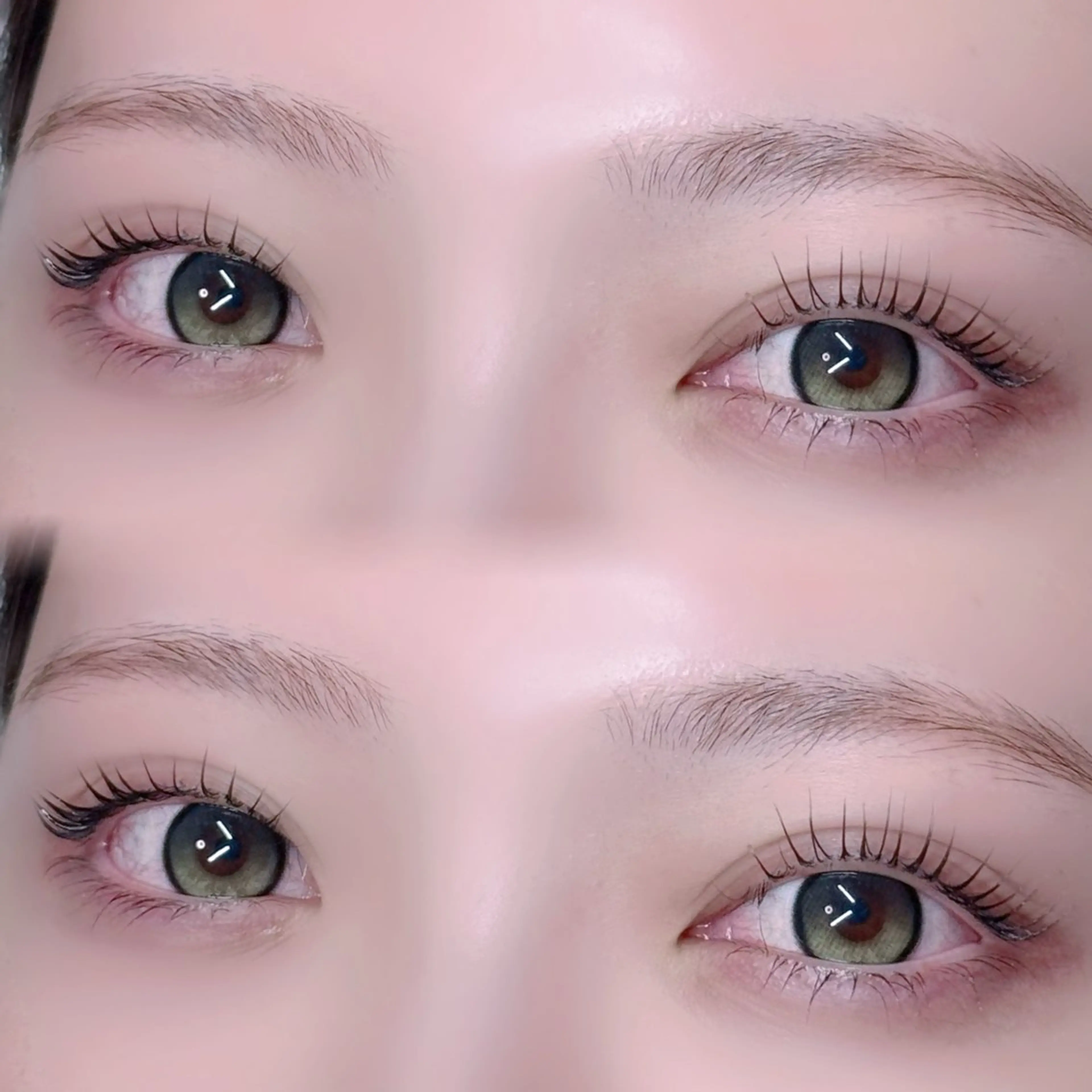 マツエク・マツパ マツパ Akari 🖤ぷりゅねる心斎橋のマツエク・マツパデザイン