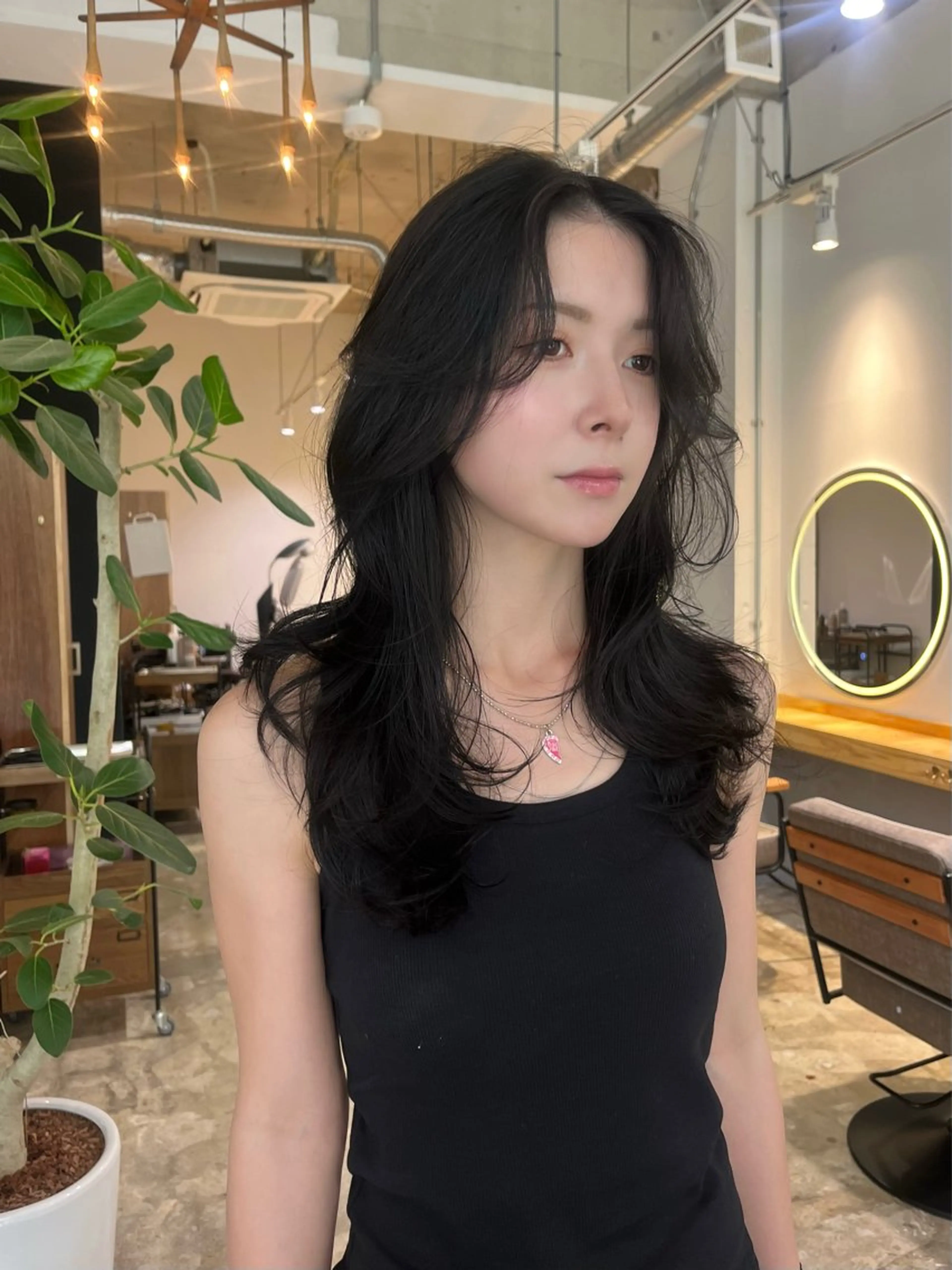 セミロング カット トリートメント Fev AYAHAのヘアスタイル