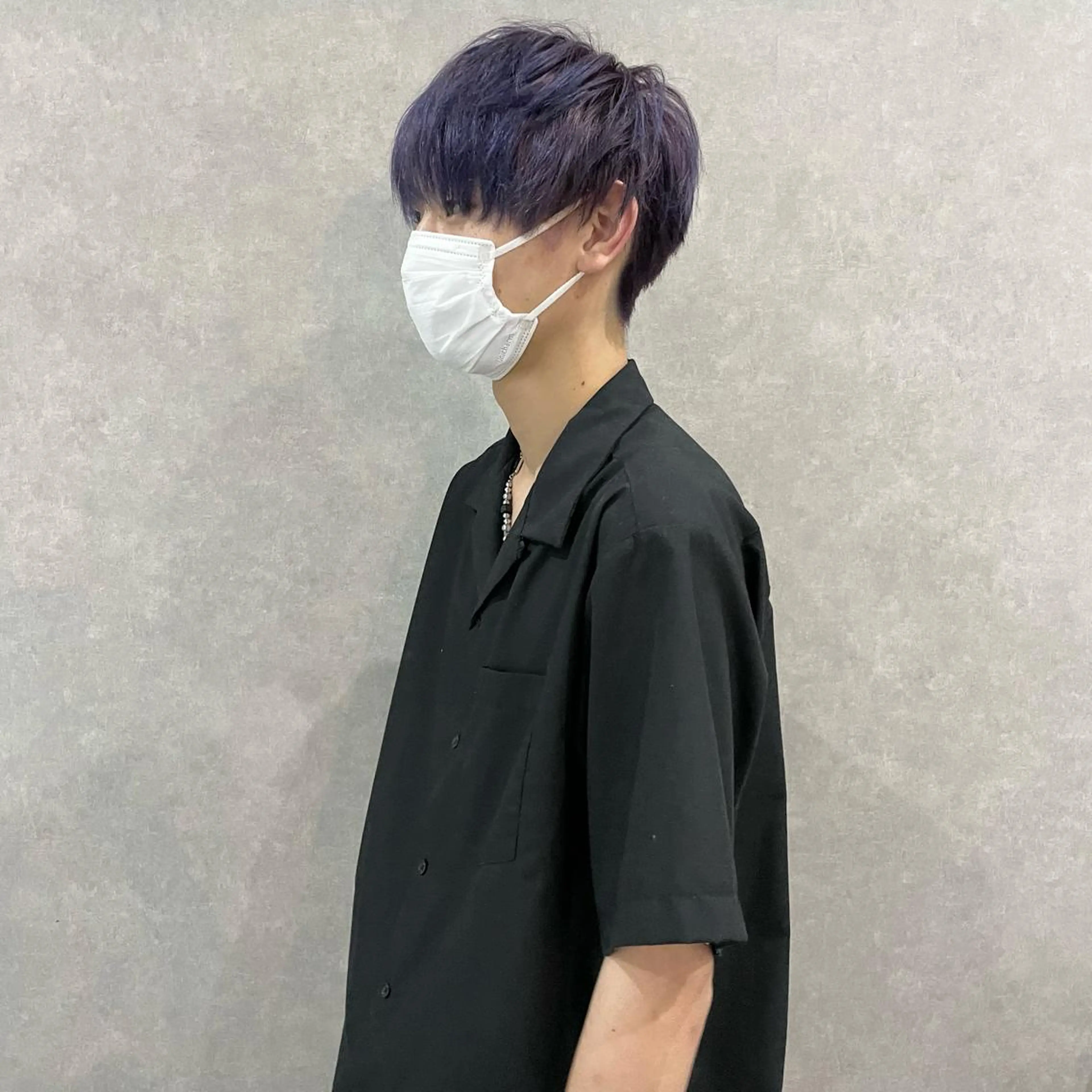 カラー メンズ はちすか るかのヘアスタイル