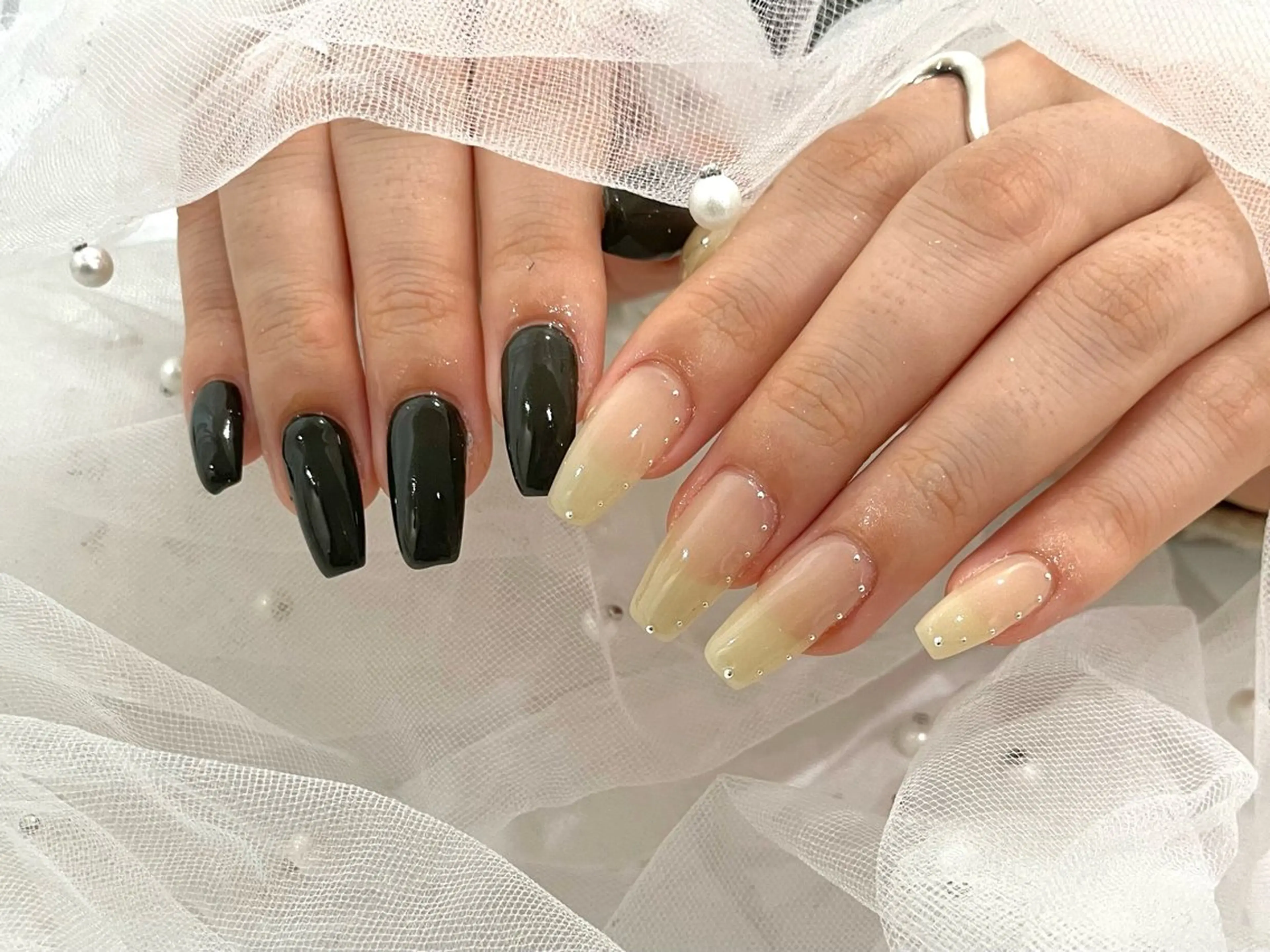 ネイル ＿WHITE+南海難波店所属・_WHITE+ 南海難波店のネイルデザイン