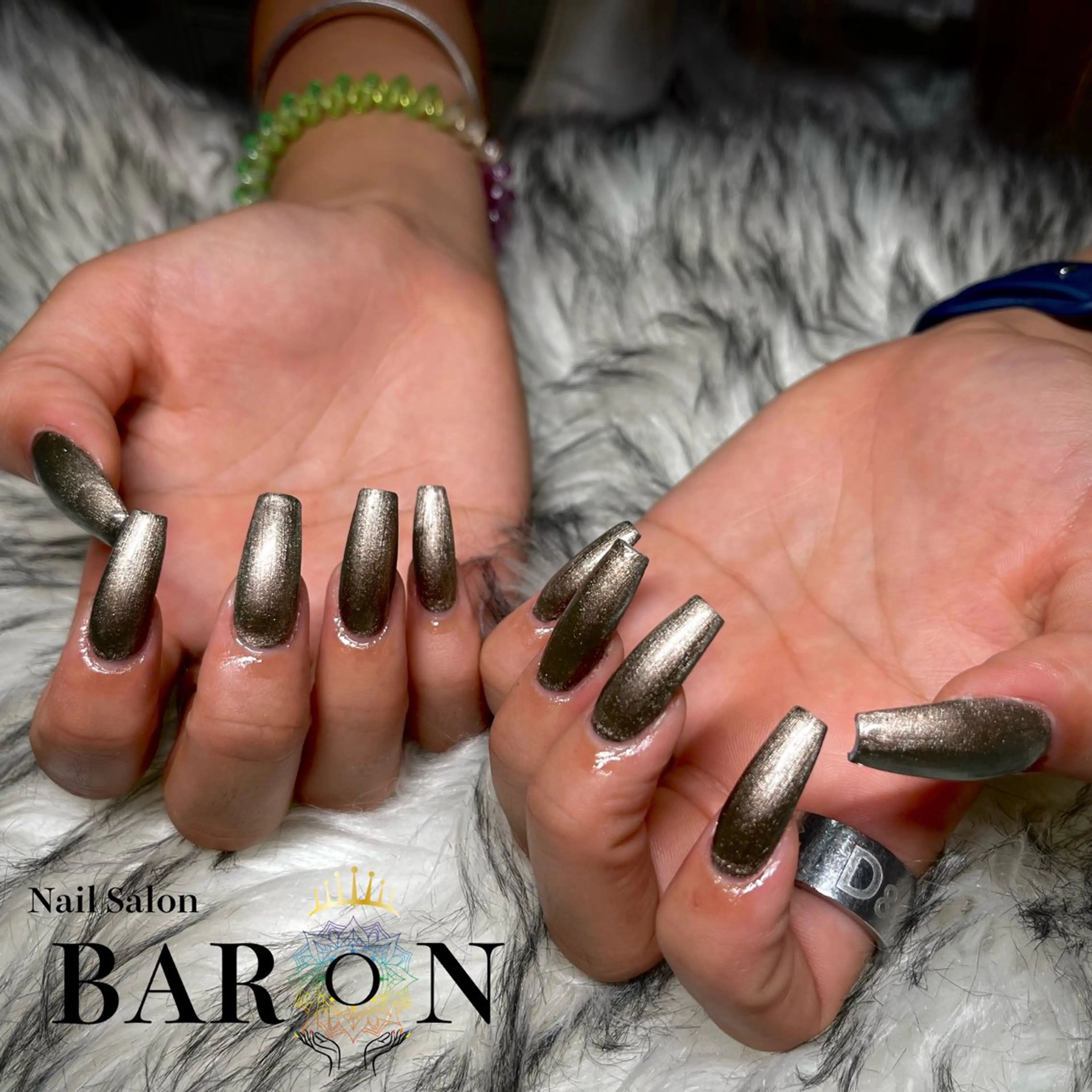 ネイル ハンドネイル ☆SAKI☆ BARON 店長のネイルデザイン