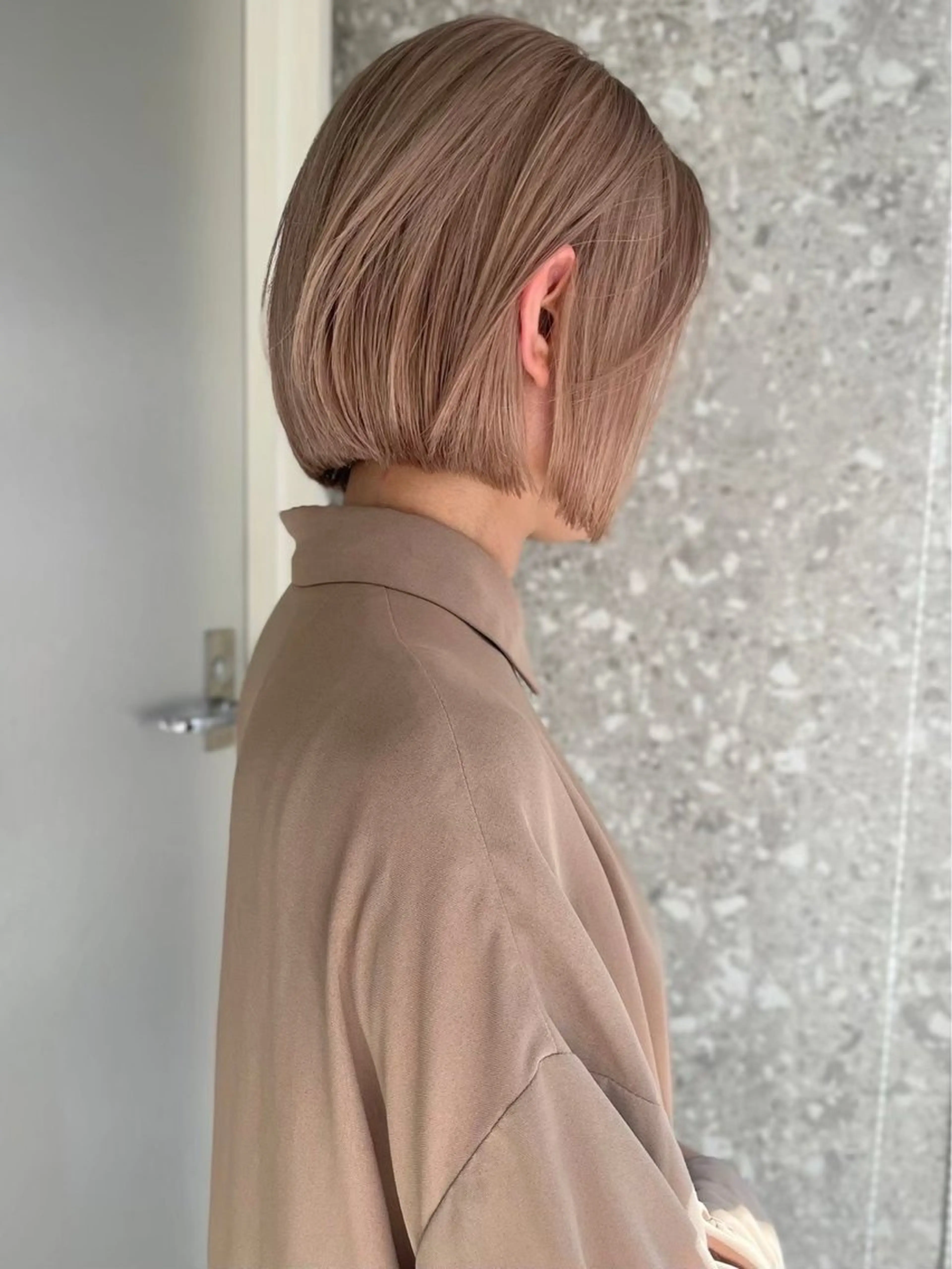 ミディアム ボブカット 💎坪谷のヘアスタイル