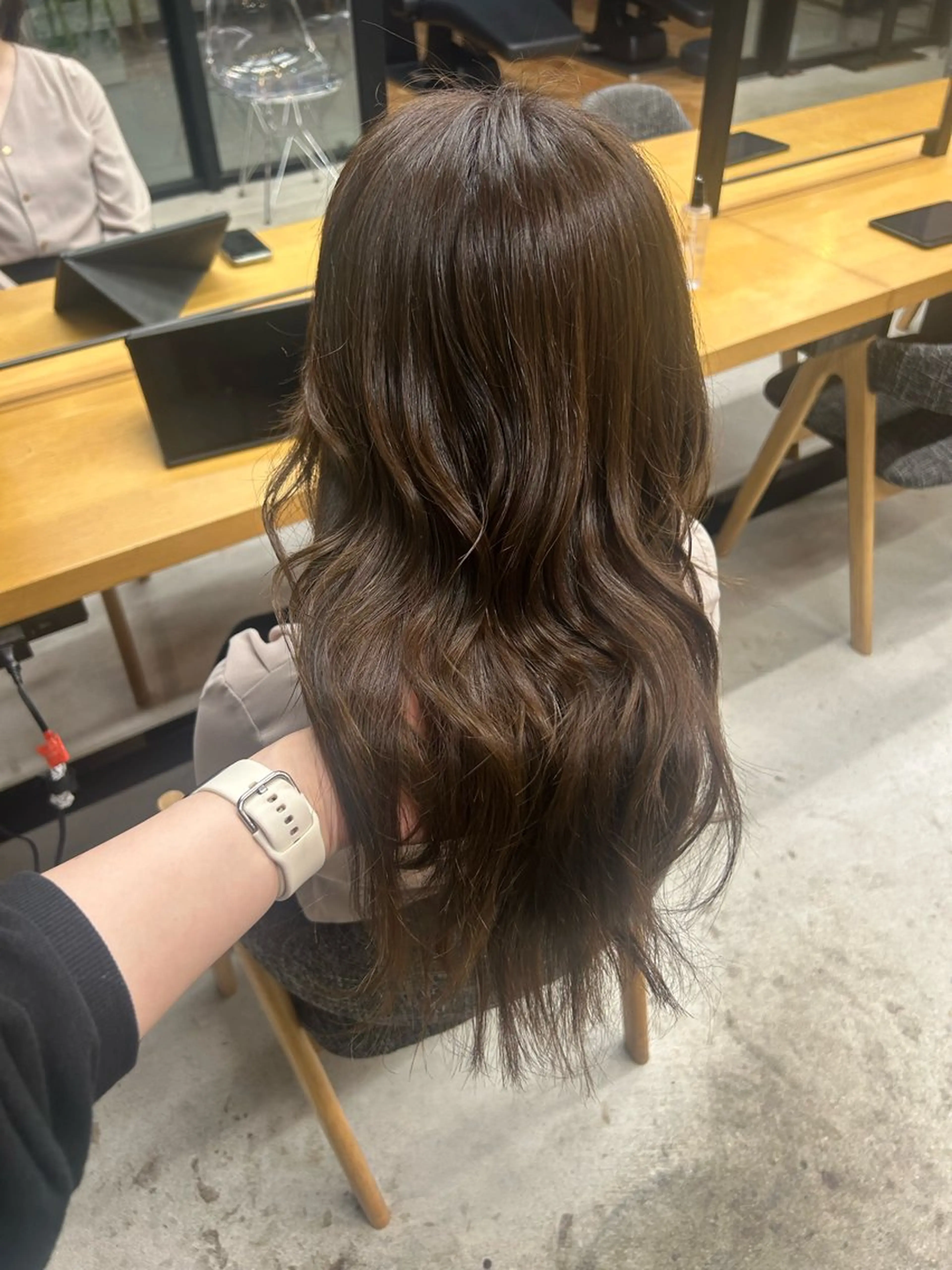 ロング カラー 天神/韓国レイヤー /髪質改善/ココロのヘアスタイル