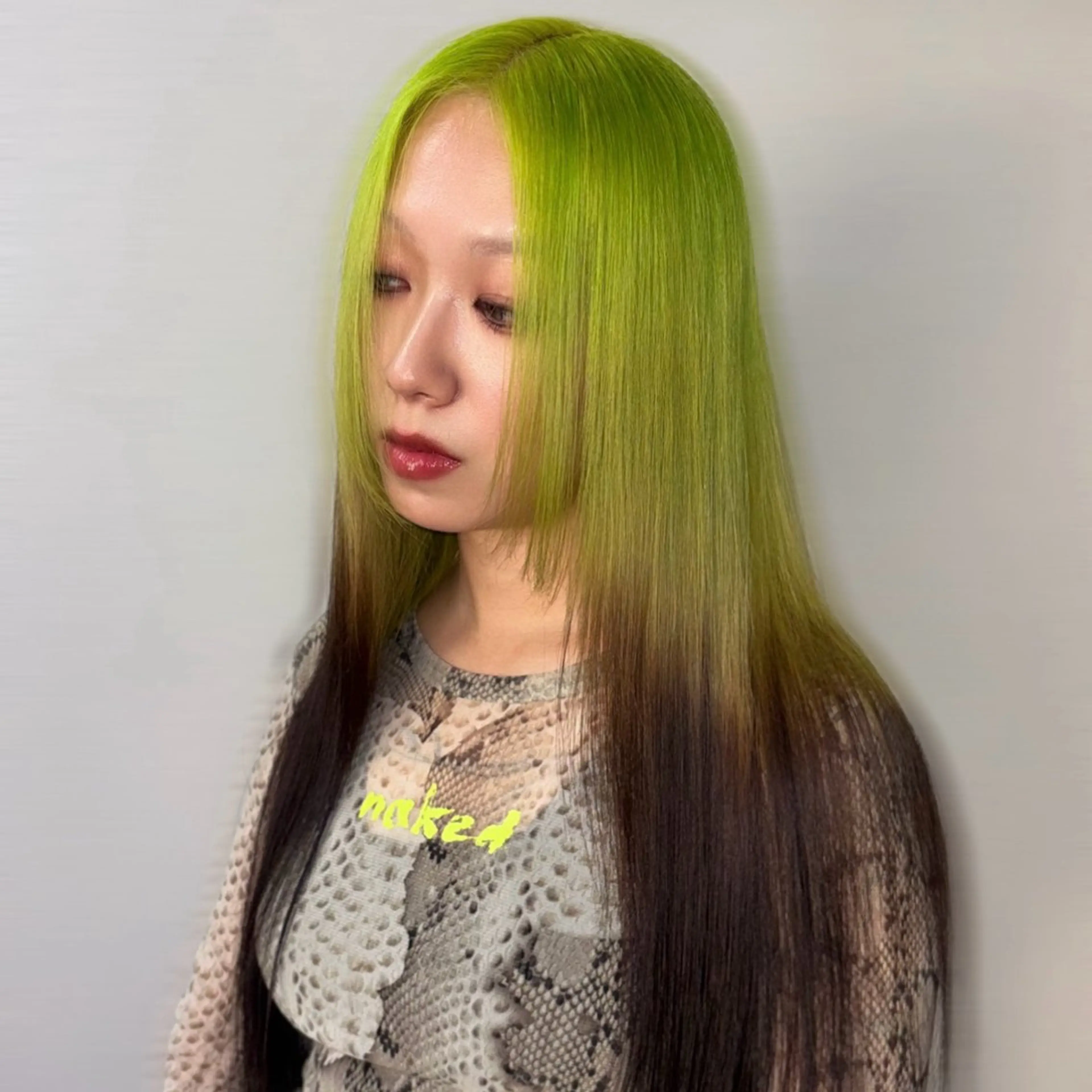 ロング カラー ヘアカラー Ren. 🦋デザインカラーのヘアスタイル