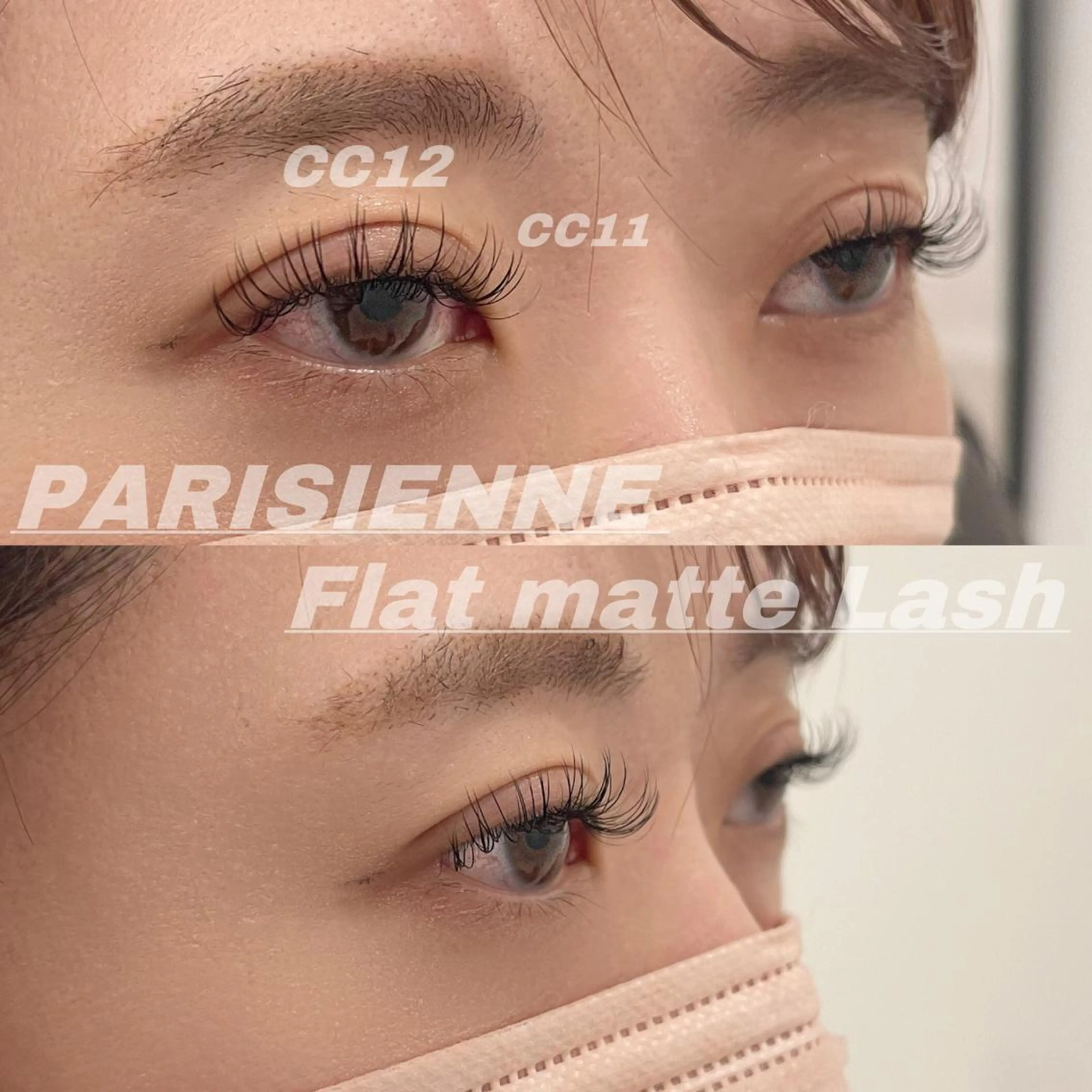 マツエク・マツパ CCカール Cカール フラットラッシュ パリジェンヌラッシュリフト Eye ELSA lash栄店の眉毛・アイブロウイメージ