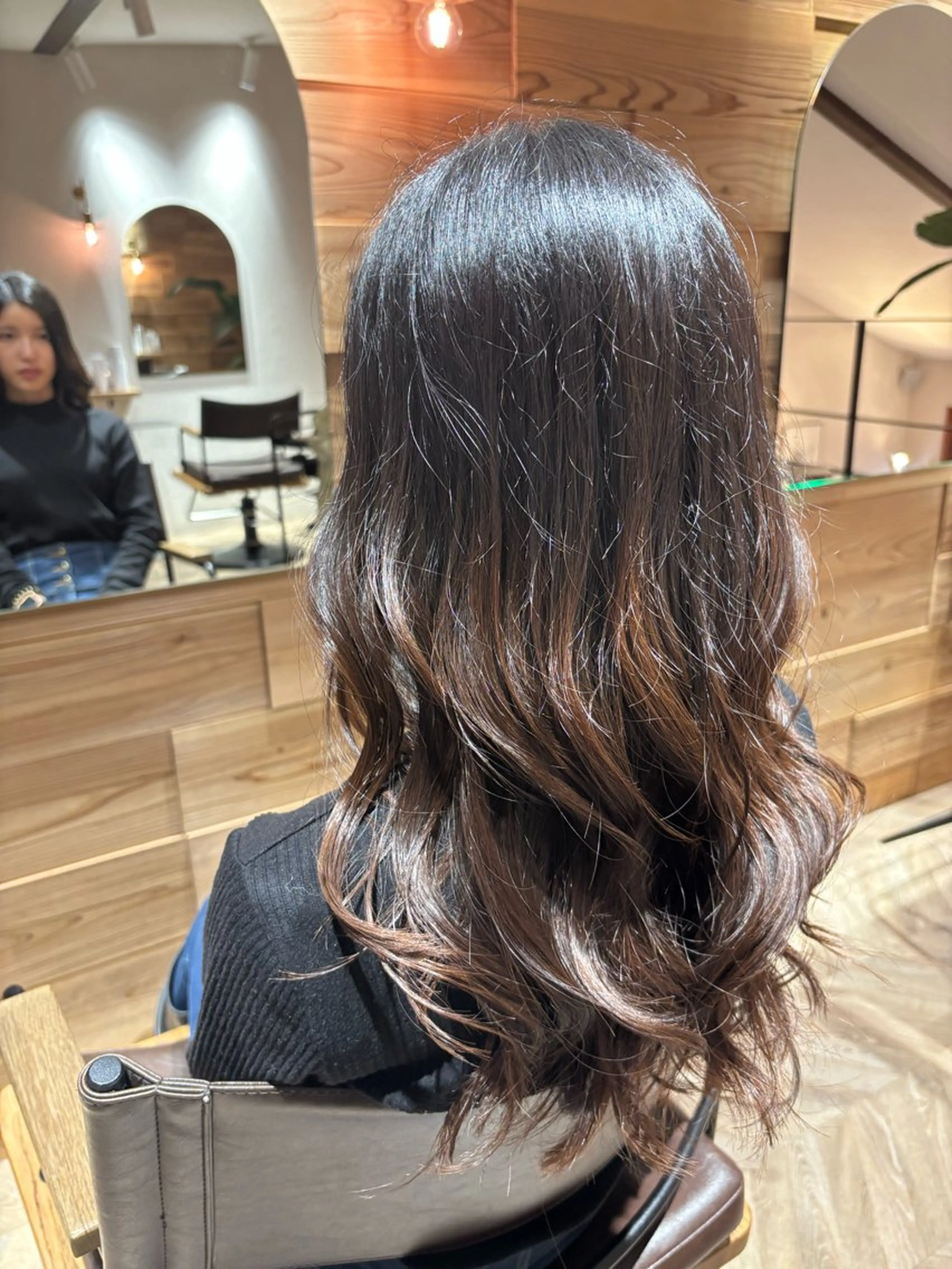 ロング レイヤーカット カット トリートメント 野村咲月/ Relico‐nidのヘアスタイル