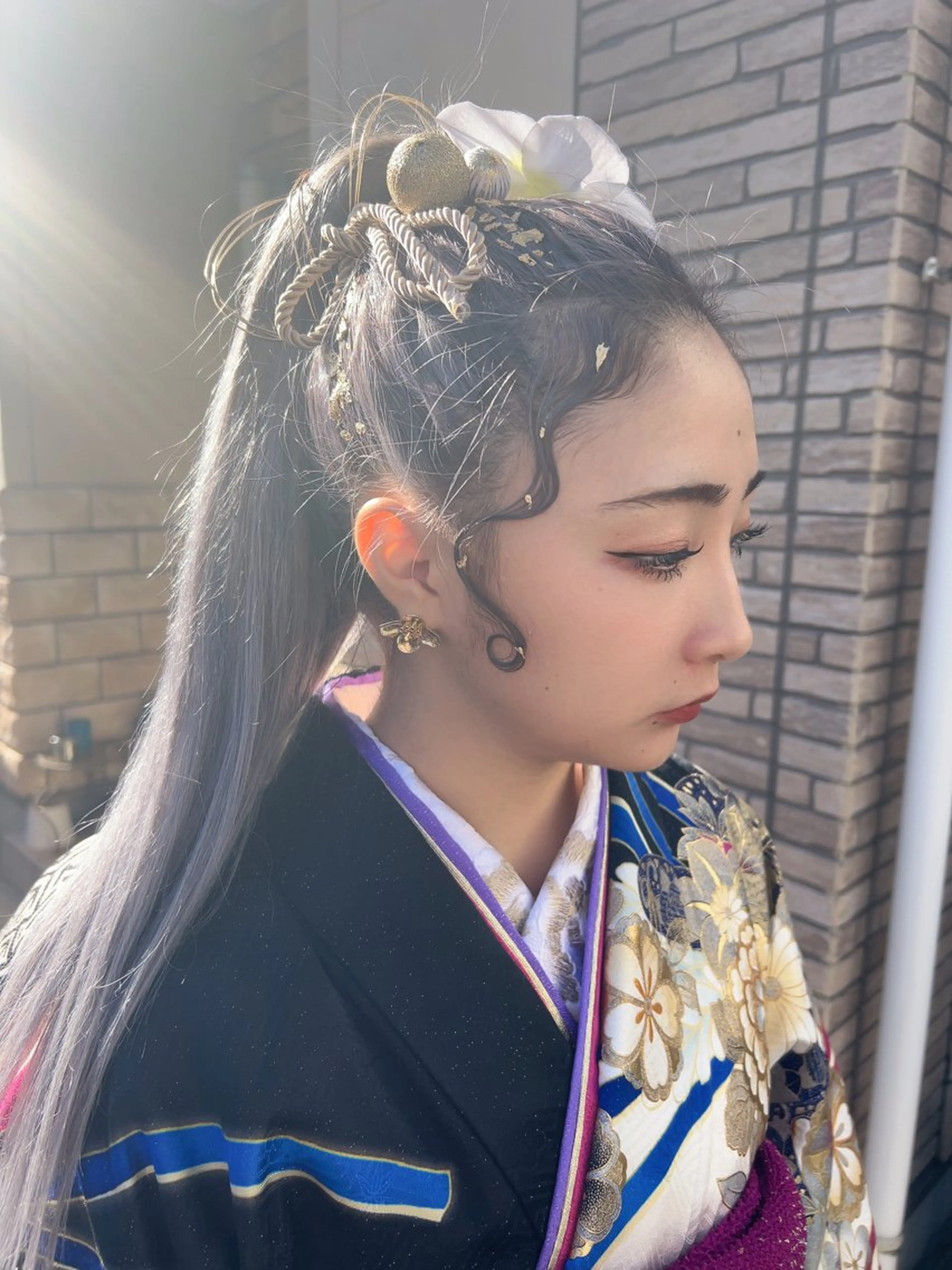 ヘアアレンジ 有薗 こころのヘアスタイル