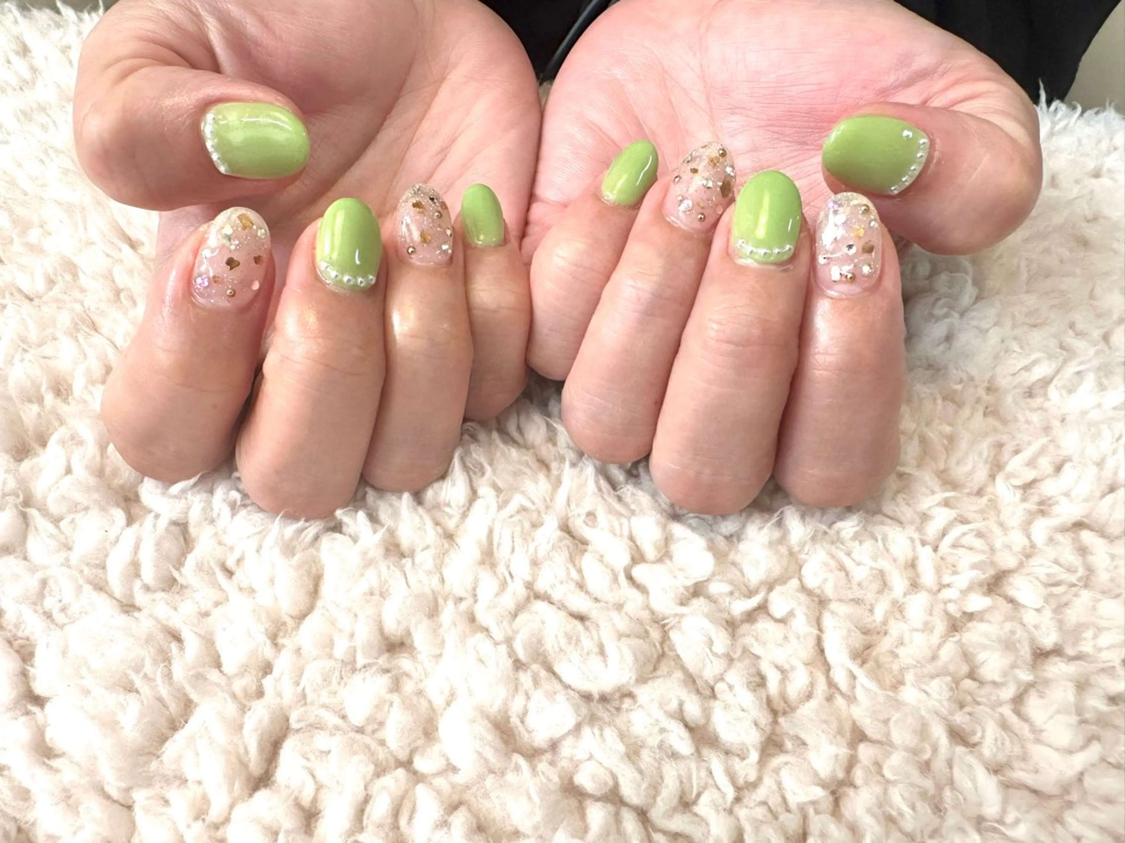 ネイル ハンドネイル フットネイル GéRanium Harukaのネイルデザイン