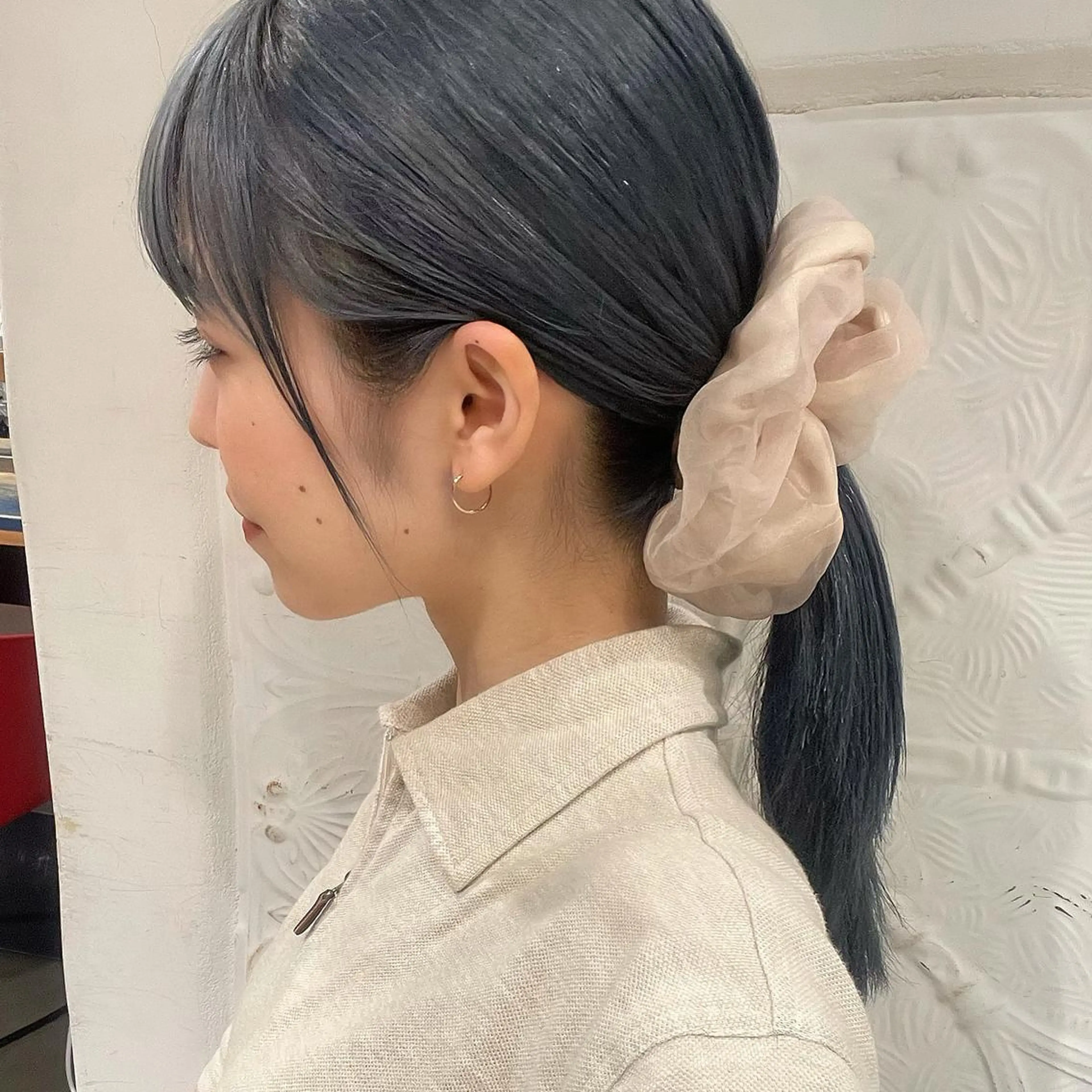 ロング カラー ヘアアレンジ ネイル マツエク・マツパ 【柔らか透明感✨/ 似合せ前髪】大石葉月のヘアスタイル