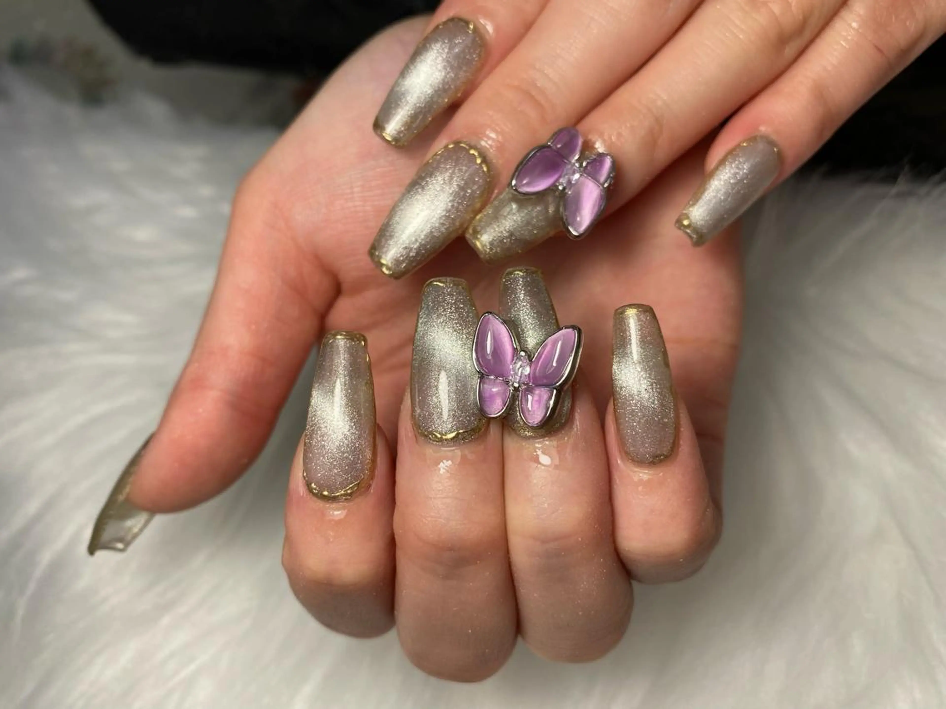 ネイル ハンドネイル Mana‪ ‪·͜· ❤︎‬のネイルデザイン