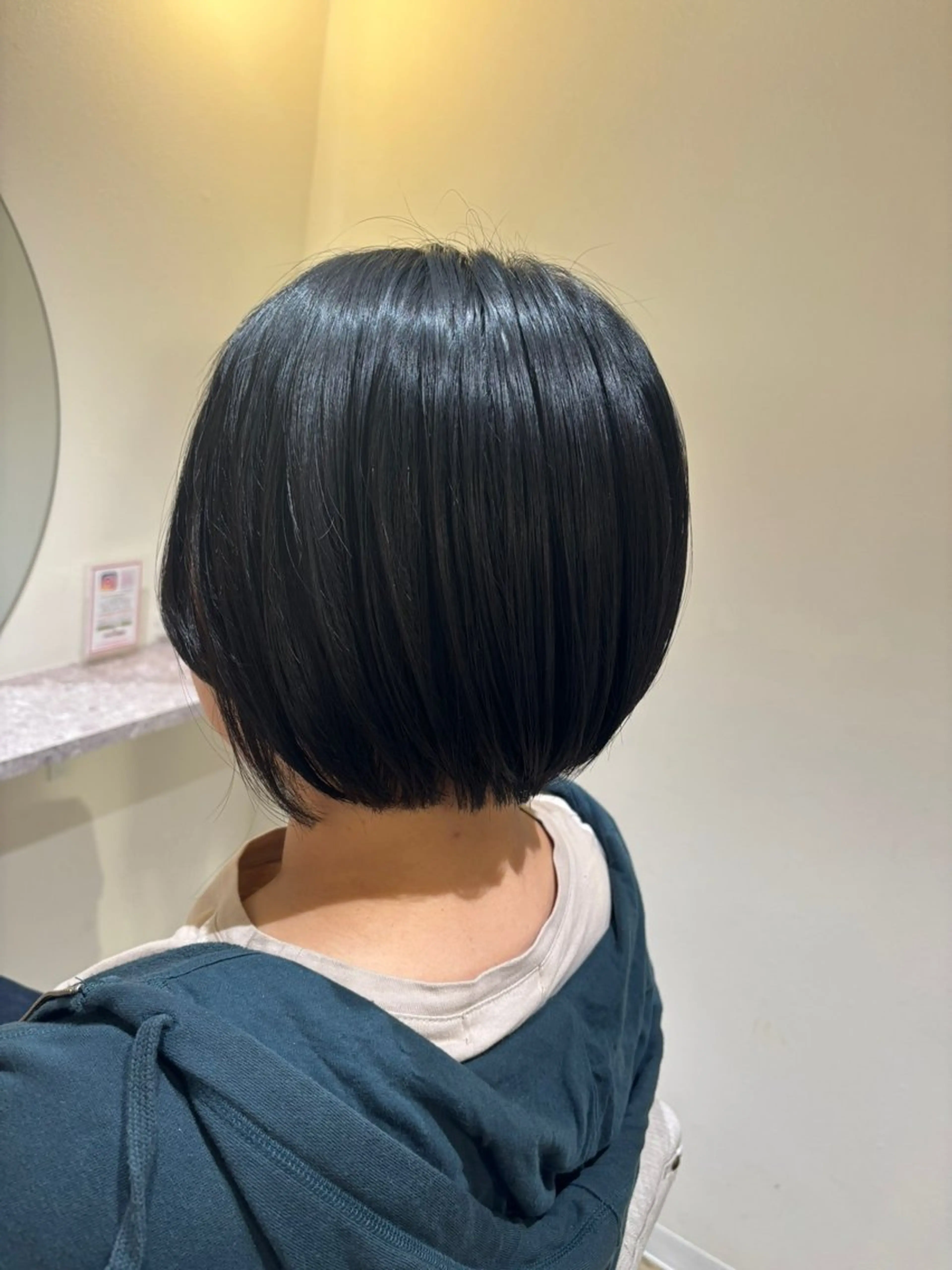 ショート カラー ショートボブ ボブ ショートヘア 中田 渚のヘアスタイル