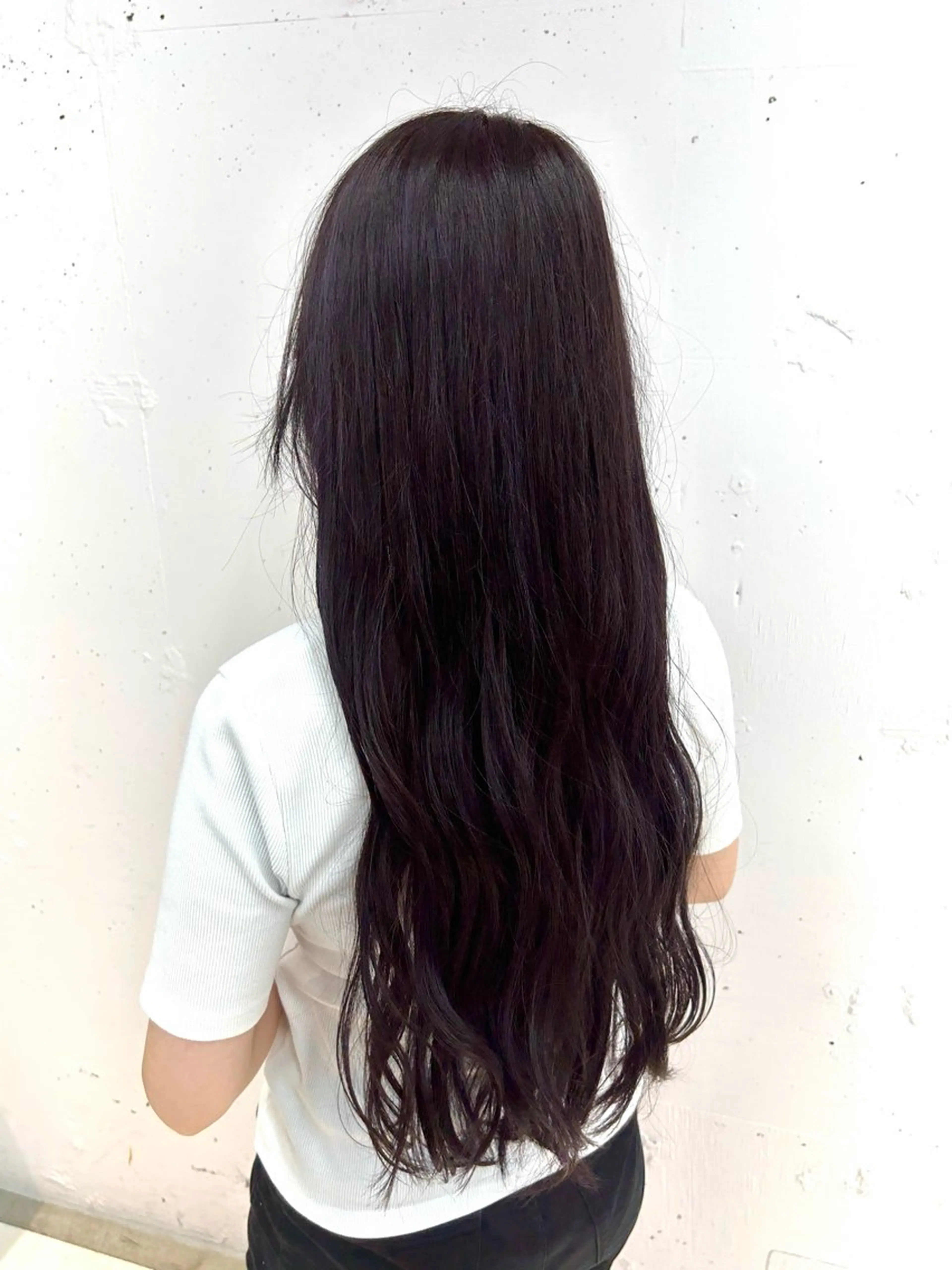 ロング レイヤー×ツヤカラー 渋谷/kougaのヘアスタイル