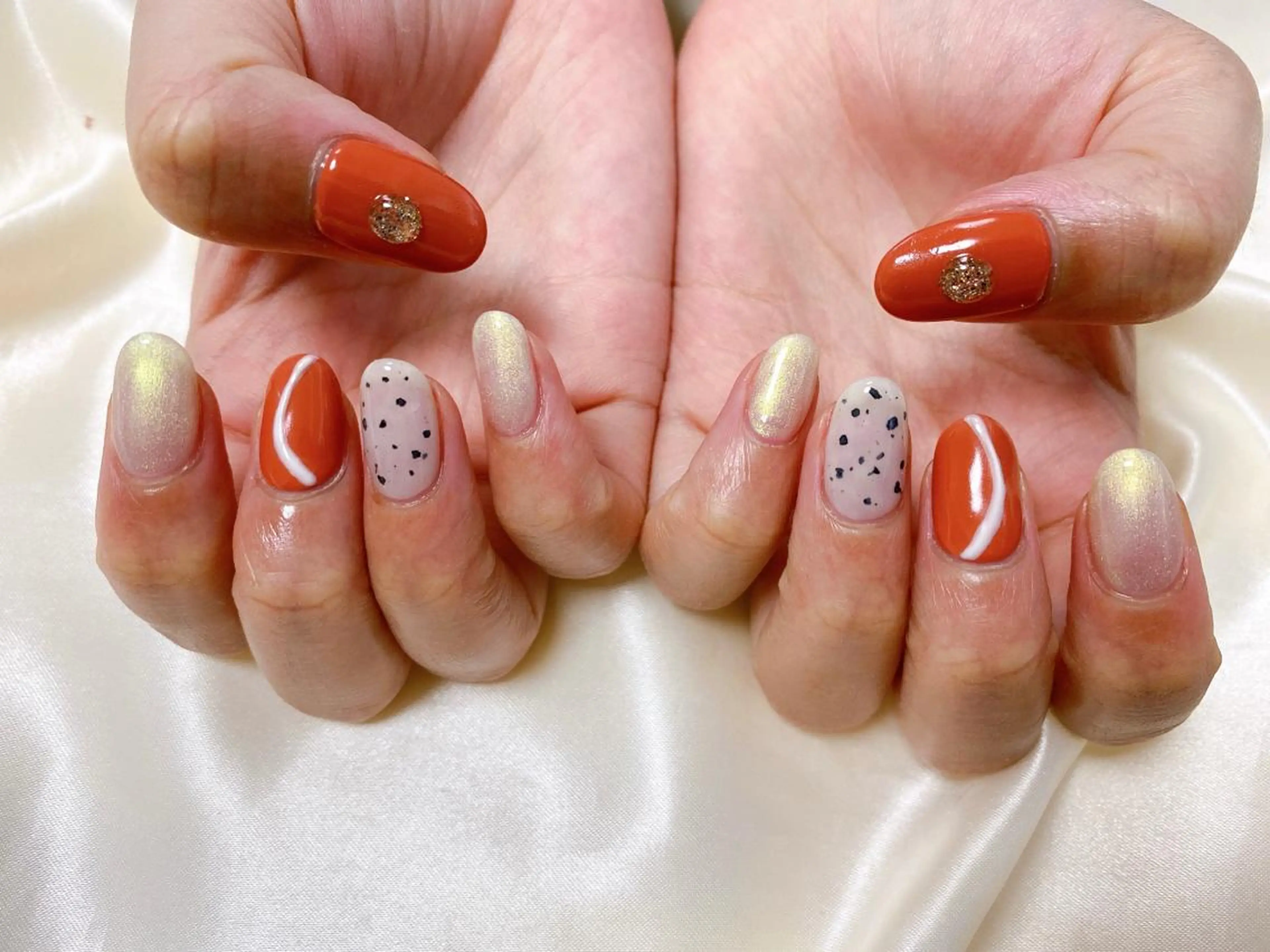 ネイル ハンドネイル Mogu nail 二子玉川のネイルデザイン